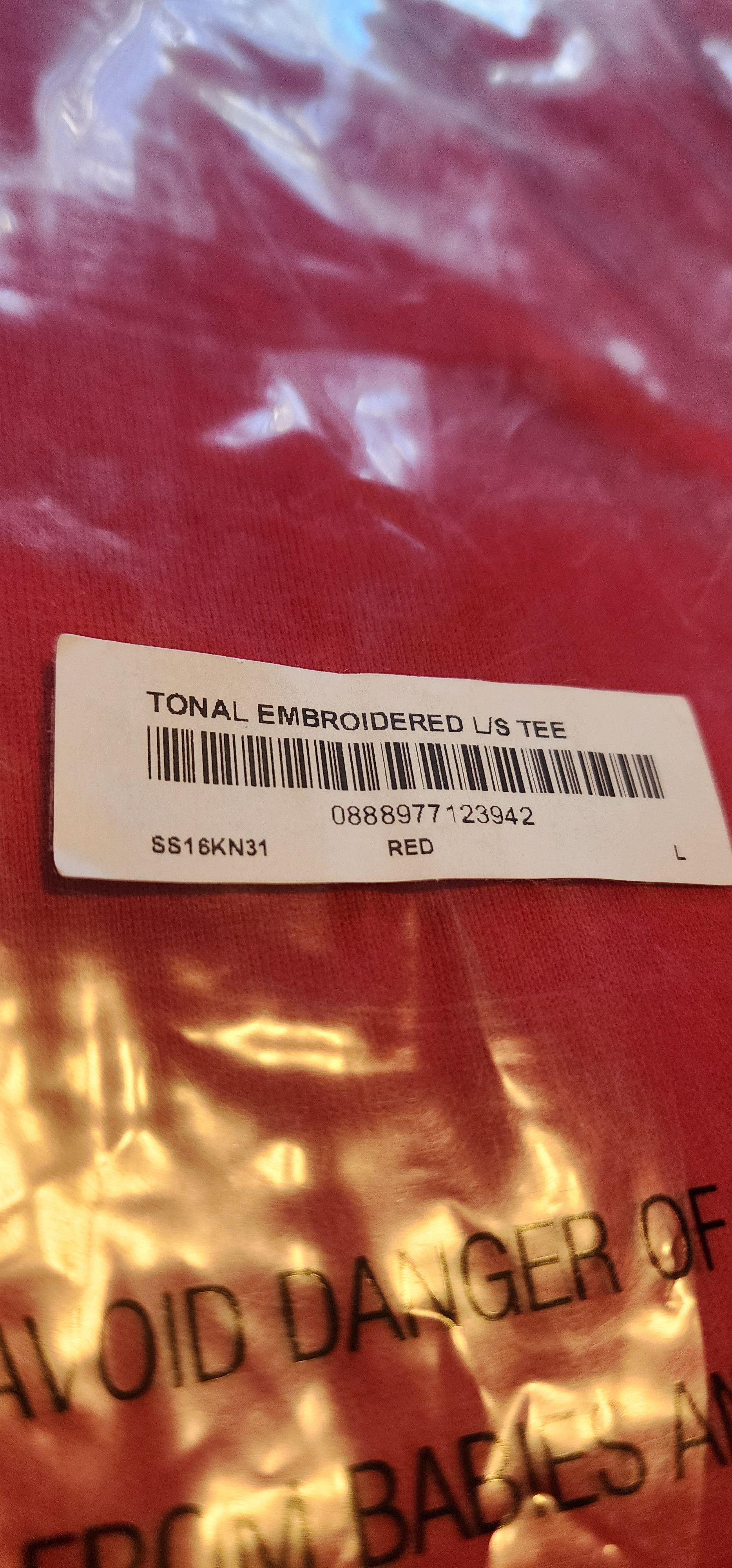 Supreme Tonal longsleeve Size US XL / EU 56 / 4 - 4 Thumbnail