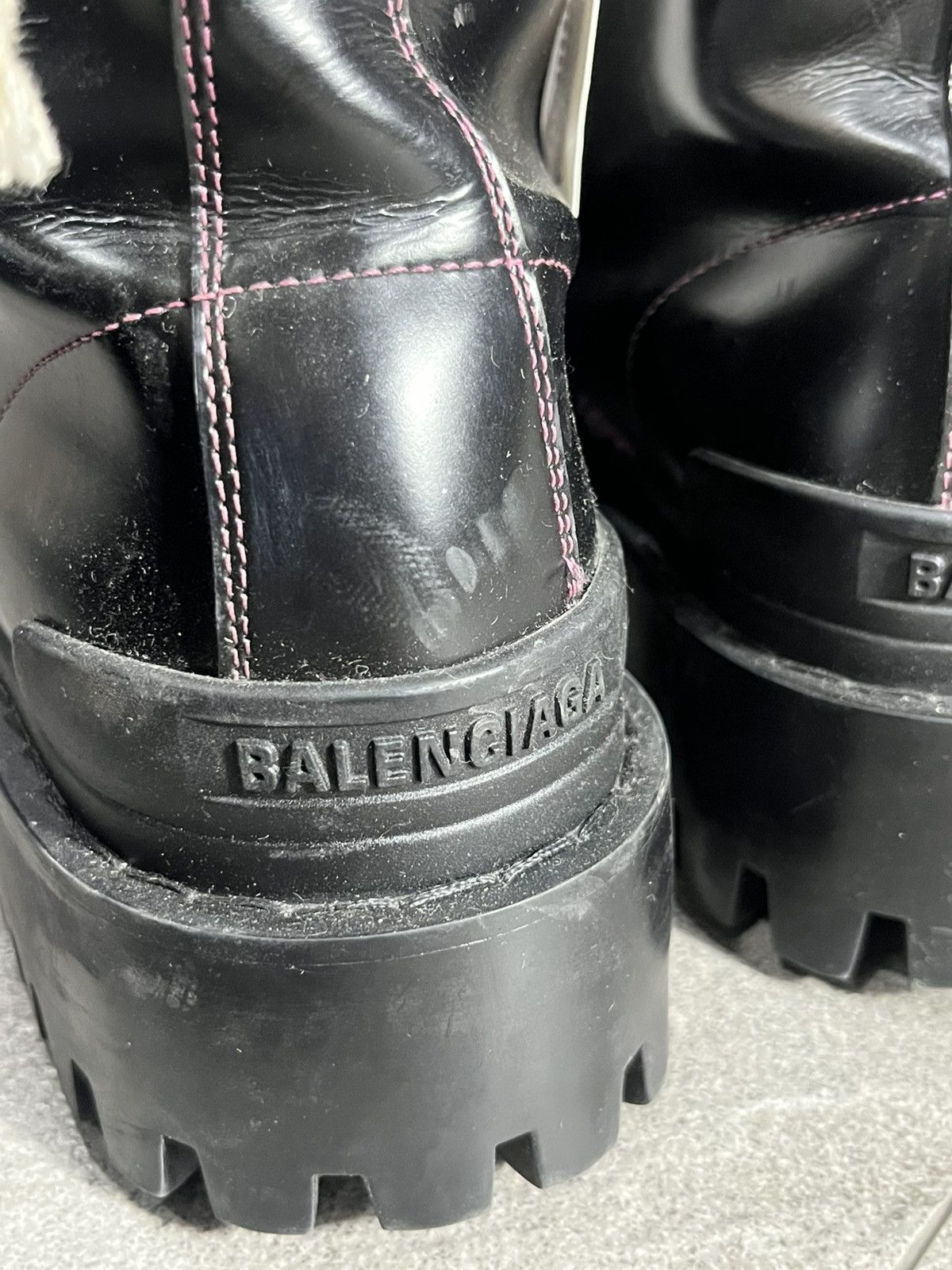 Balenciaga Balenciaga Strike Lace Up Boots EU39 Size US 9 / IT 39 - 11 Thumbnail