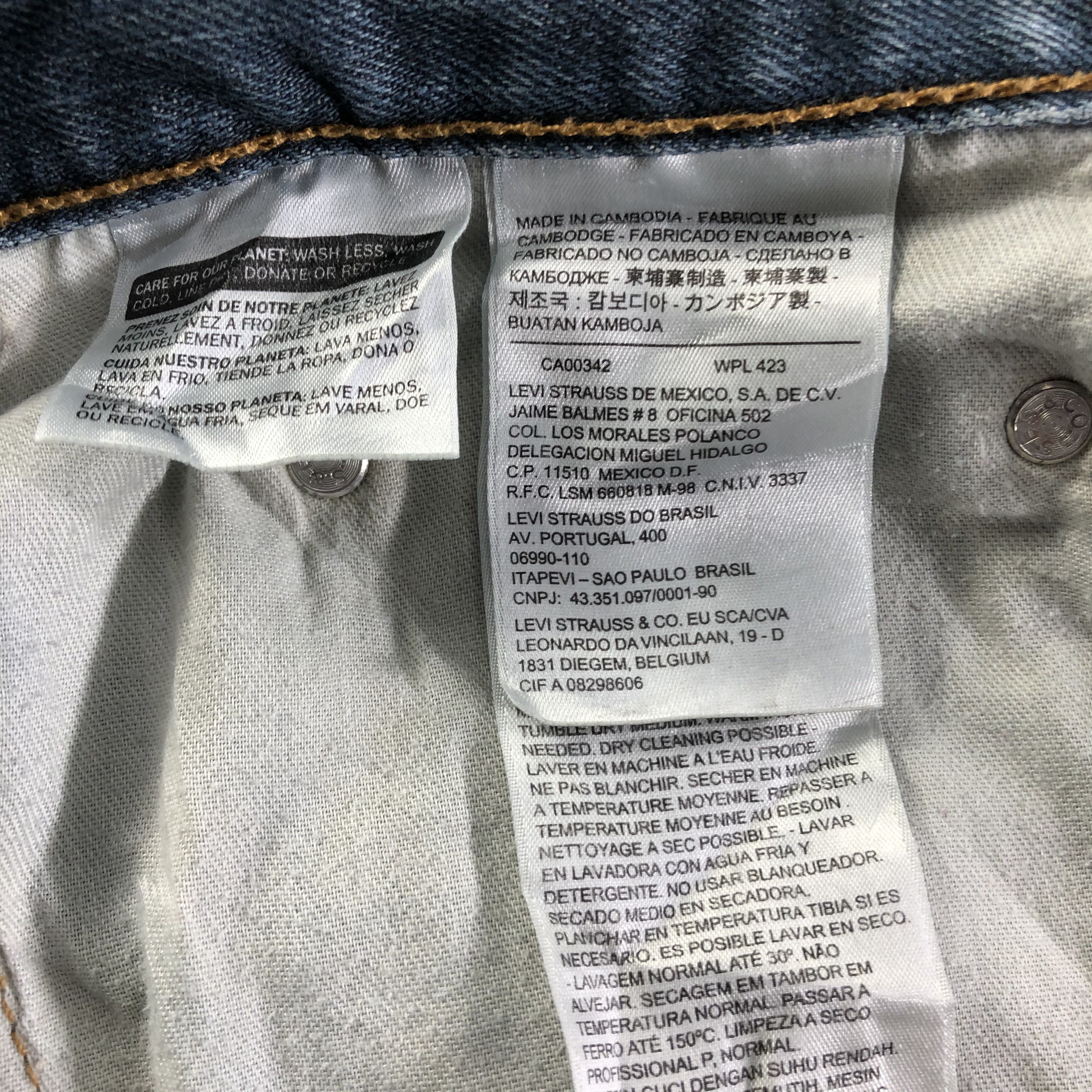 Levi's Vintage Levis 559 Jeans-J4182 Size US 36 / EU 52 - 10 Thumbnail