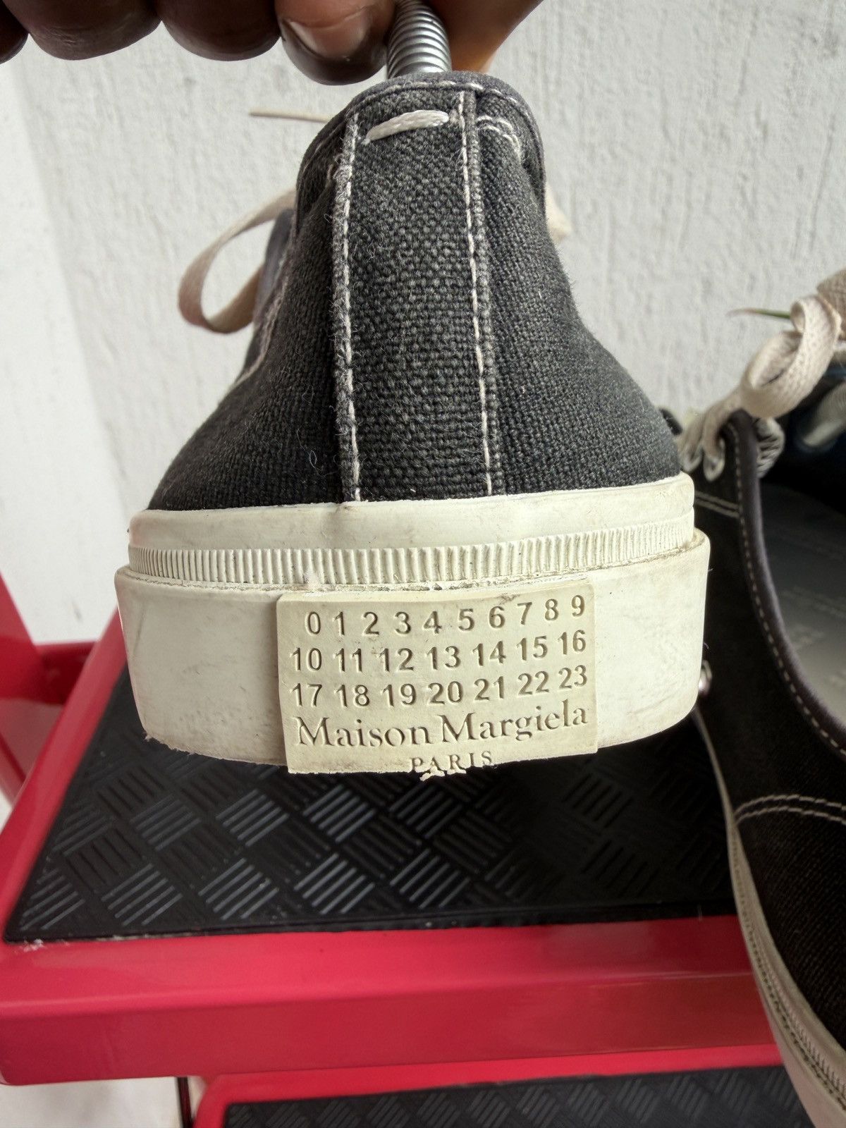 Maison Margiela tabi canvas sneaker Size US 8 / IT 38 - 17 Thumbnail