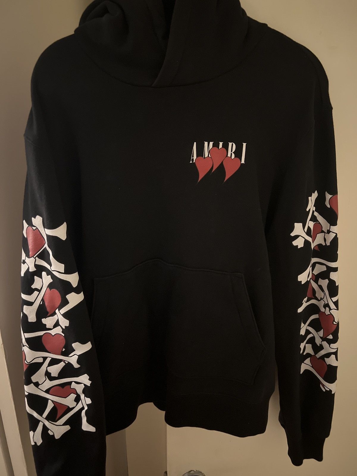 Amiri AMIRI 3 Hearts Bones Hoodie Size US L / EU 52-54 / 3 - 2 Thumbnail