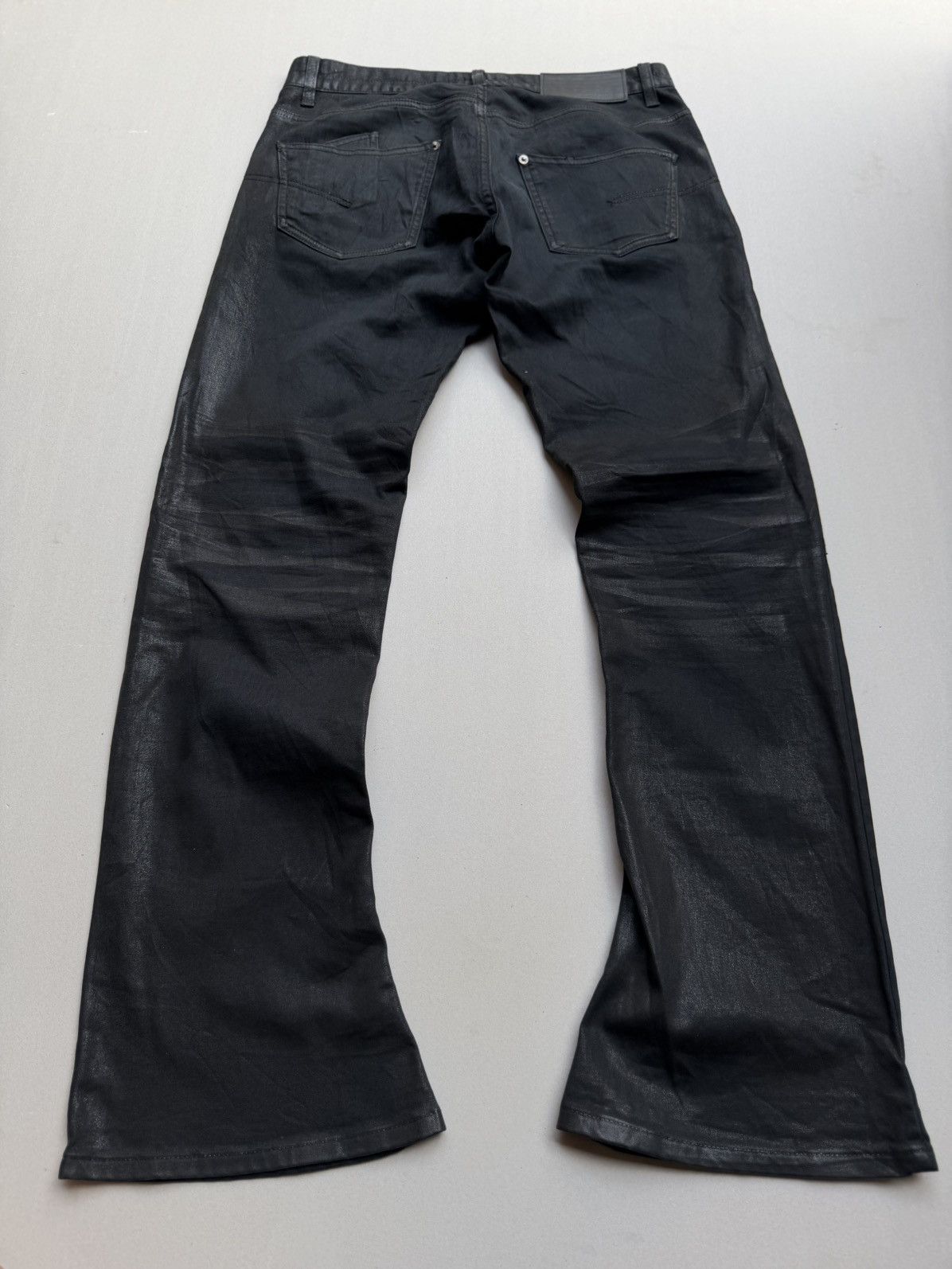 Japanese Brand Luv maison flare jeans Size US 32 / EU 48 - 6 Thumbnail