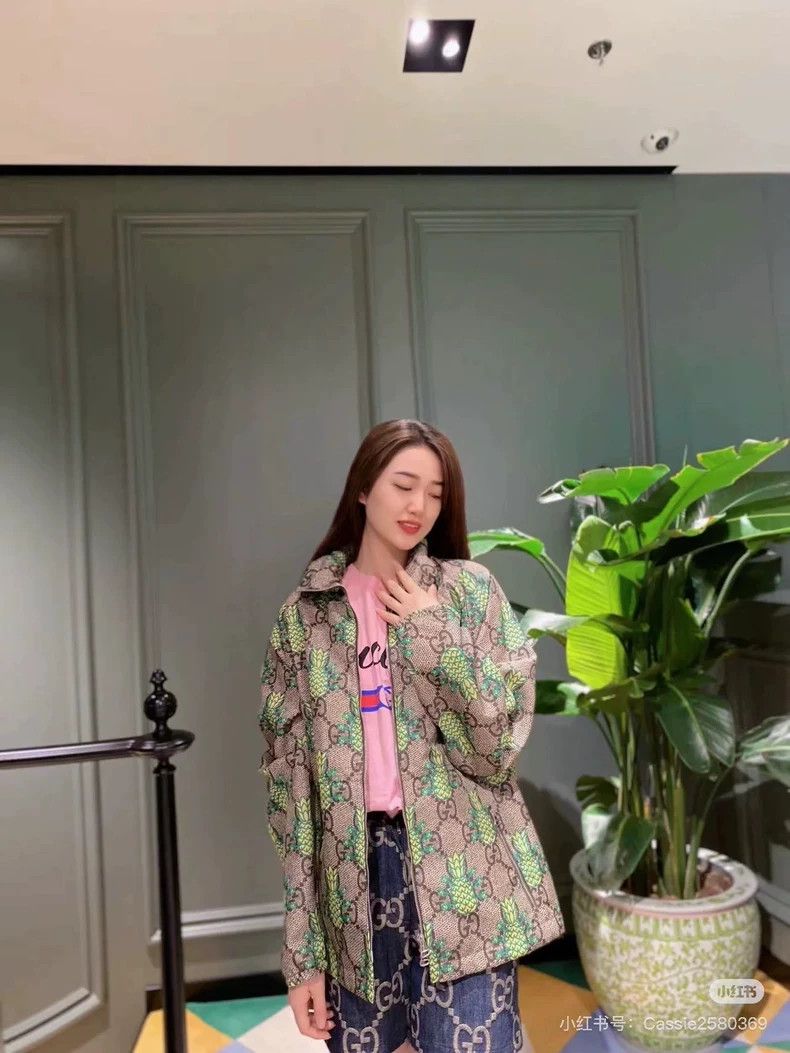 Gucci Gucci Pineapple zipper jacket 2504-Nextarrow Size US S / EU 44-46 / 1 - 8 Thumbnail