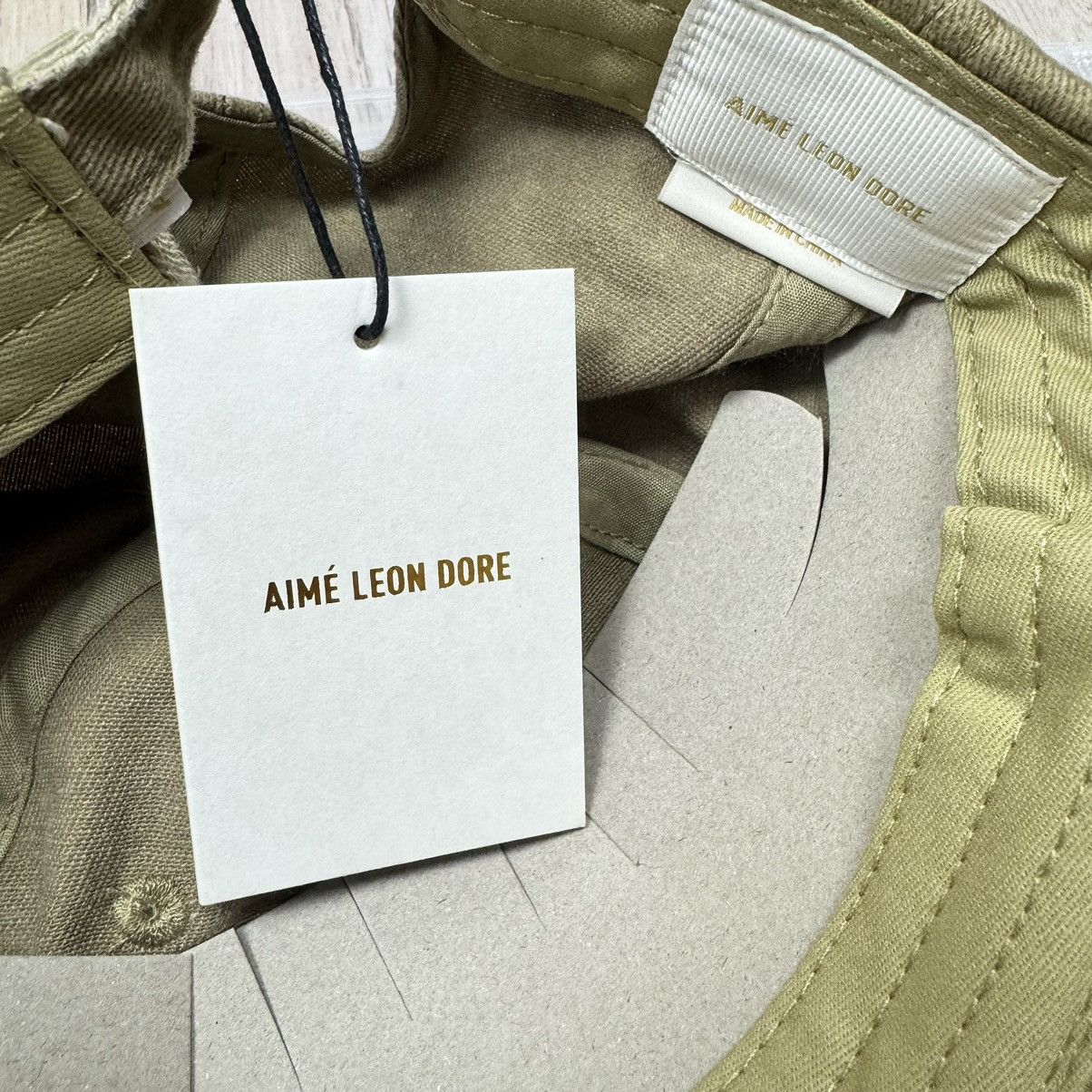 Aime Leon Dore Aimé Leon Dore ALD Cycling Logo Tan & Navy Hat DS Size ONE SIZE - 10 Thumbnail