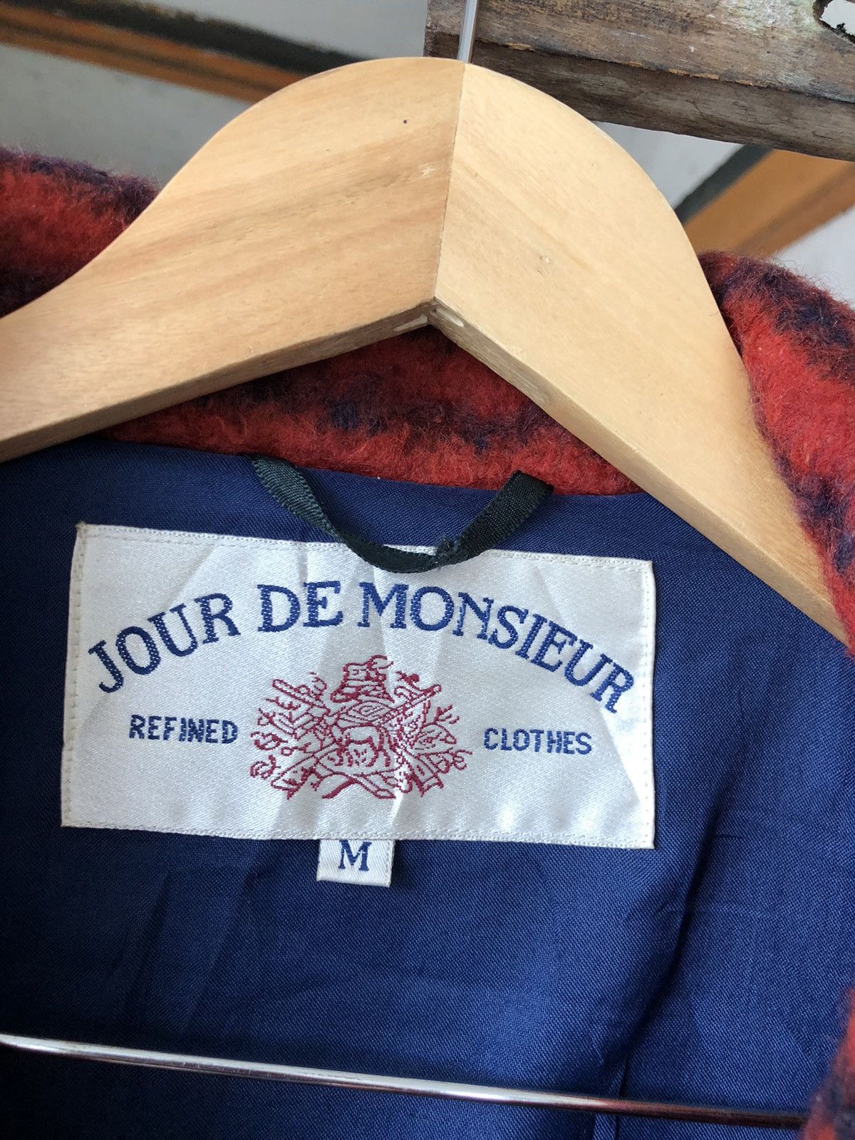 Japanese Brand Nice❗️Jour De Monsieur Native Wool Jacket Size US M / EU 48-50 / 2 - 14 Thumbnail