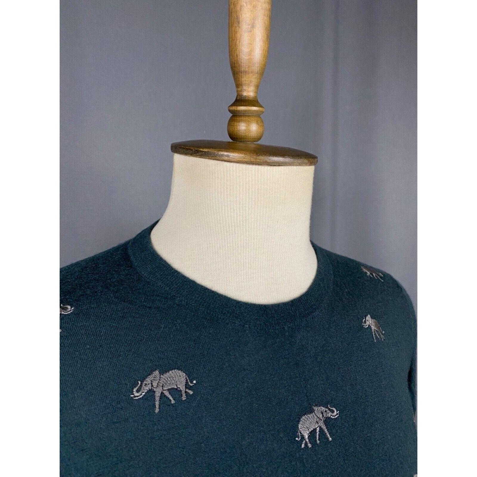 Dolce & Gabbana MINT! Dolce&Gabbana Men's Green Wool Crewneck Sweater Size 4 Size US M / EU 48-50 / 2 - 6 Thumbnail