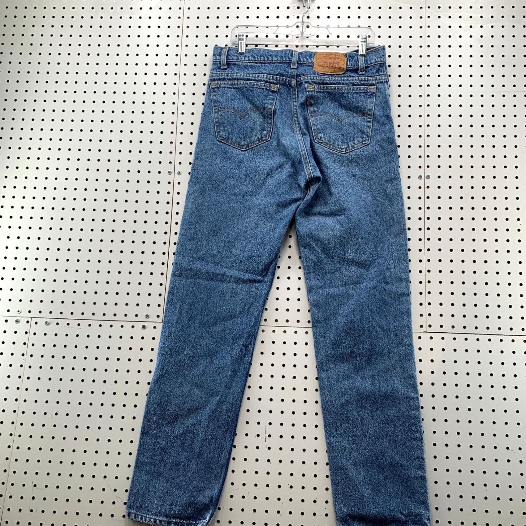Levi's Levi's 505 Jeans Mens 34x32 Straight Light Wash USA Made 505 Levis Jeans Mens Size US 34 / EU 50 - 2 Thumbnail
