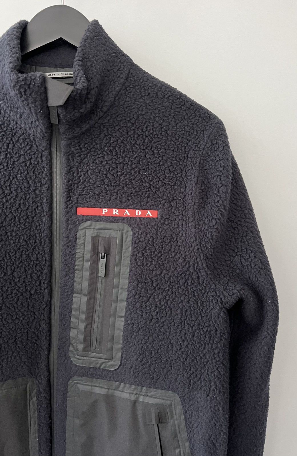 Prada Prada Recycled fleece technical jacket Size US S / EU 44-46 / 1 - 4 Thumbnail