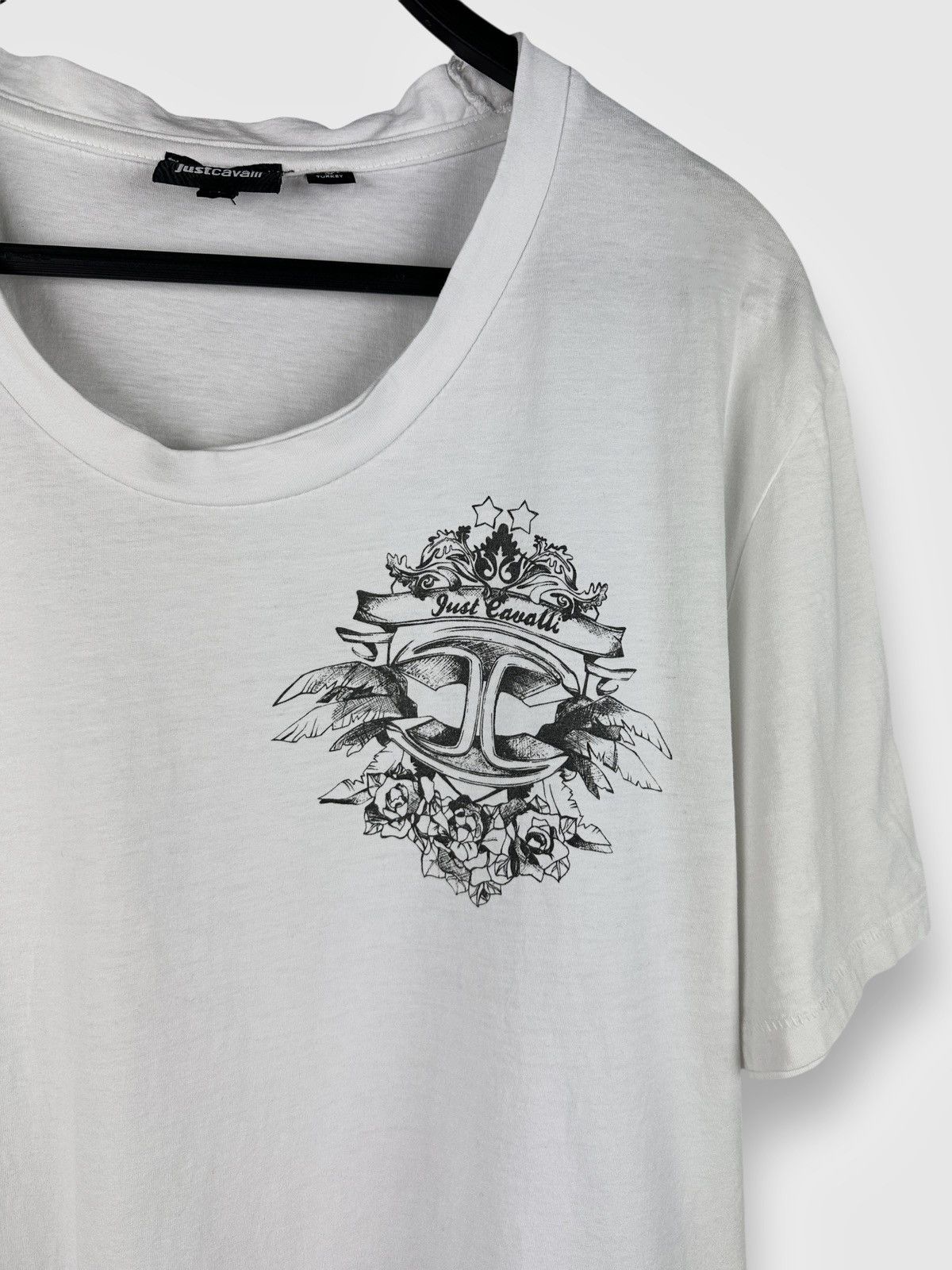 Just Cavalli Just Cavalli Men’s White T-Shirt Size US M / EU 48-50 / 2 - 3 Thumbnail