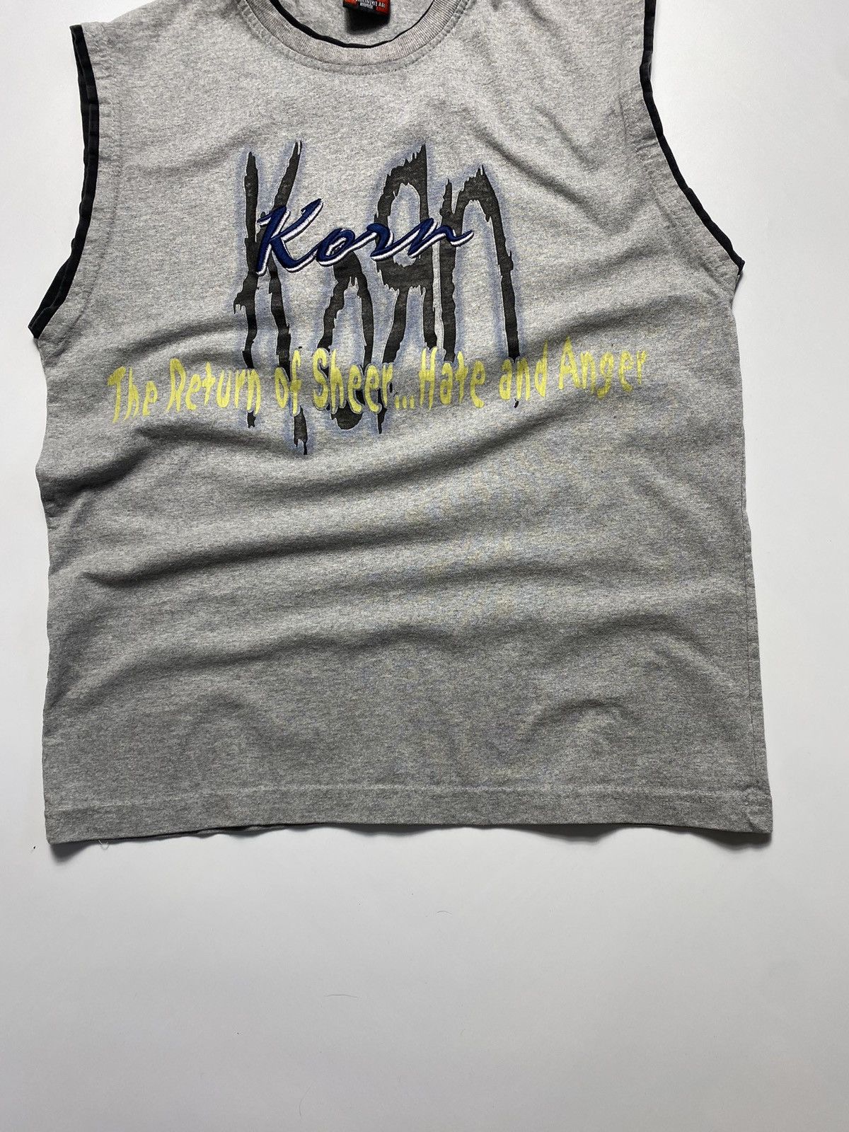 Band Tees 🔥 VTG Korn 90s Band Graphic Tank Top Tee Size US M / EU 48-50 / 2 - 4 Thumbnail