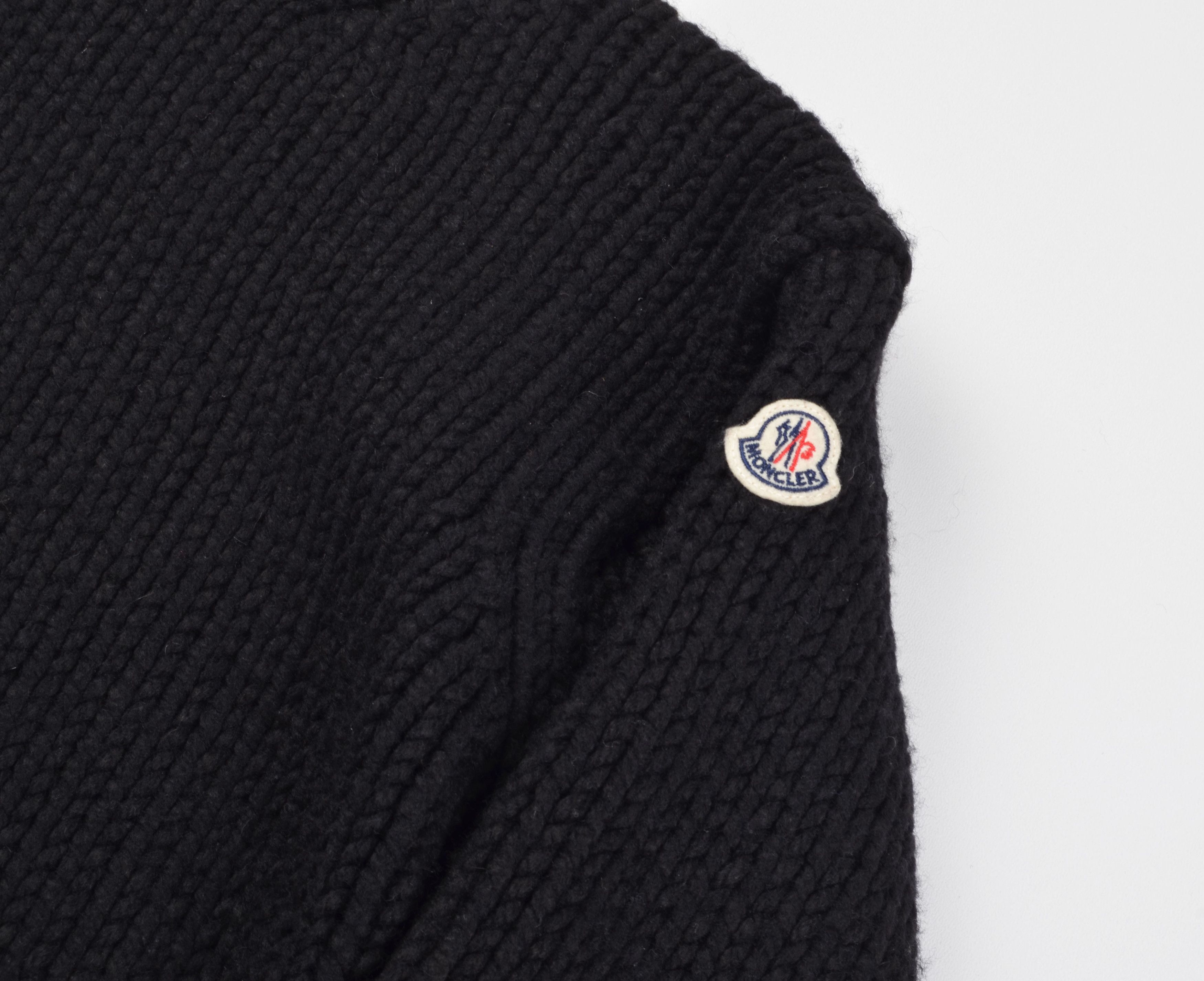 Moncler Moncler Chunky Knit Turtleneck Sweater Wool Blend Jumper Size S / US 4 / IT 40 - 6 Thumbnail