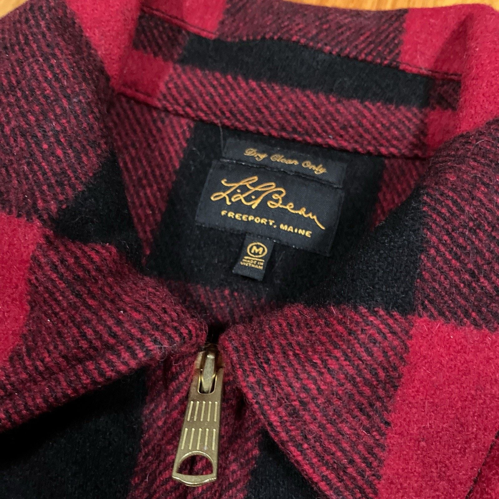 L.L. Bean LL Bean Archive Stag Jacket Wool Blend Red Buffalo Plaid Size US M / EU 48-50 / 2 - 2 Thumbnail