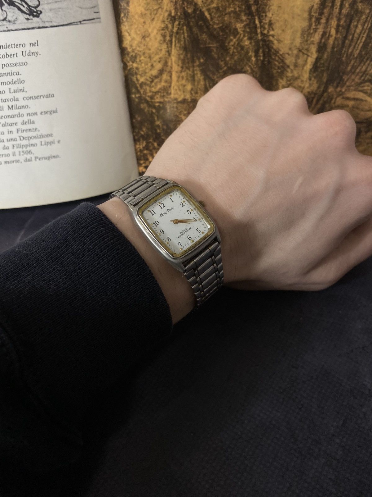 Japanese Brand Philip Persio Tank Watch Vintage Retro Rare Futuristic Size ONE SIZE - 5 Thumbnail