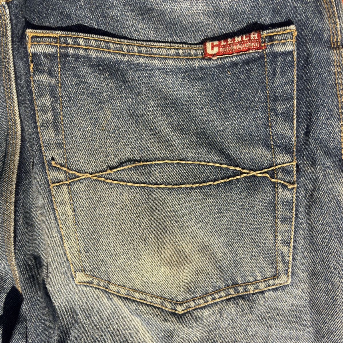 Clench High Waist Clench Wide Leg Jeans Size US 32 / EU 48 - 6 Thumbnail
