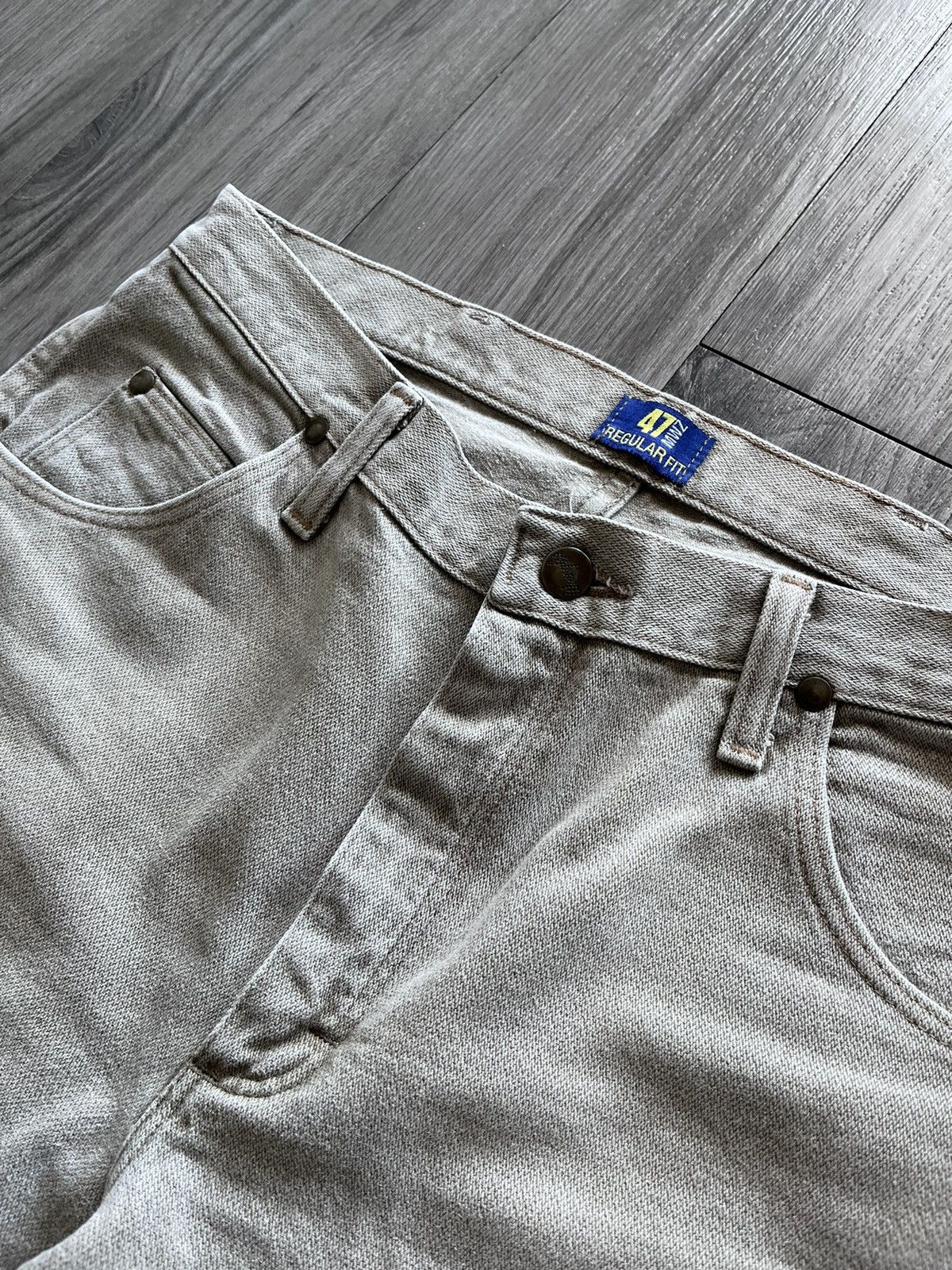 Vintage Vintage Wrangler Jeans Beige Brown Size US 32 / EU 48 - 4 Thumbnail