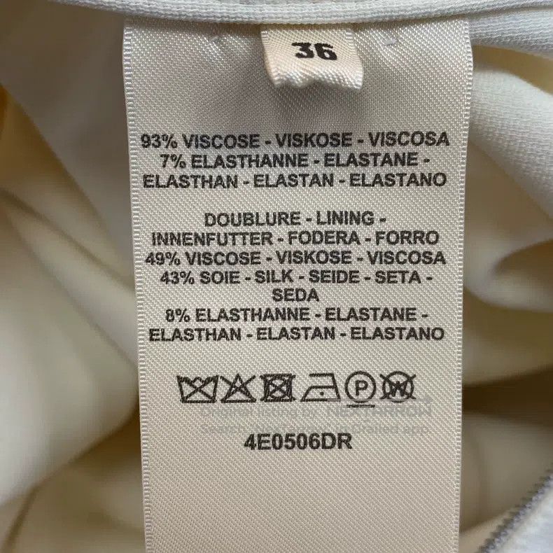 Hermes Hermes White Dress Size XS / US 0-2 / IT 36-38 - 5 Thumbnail