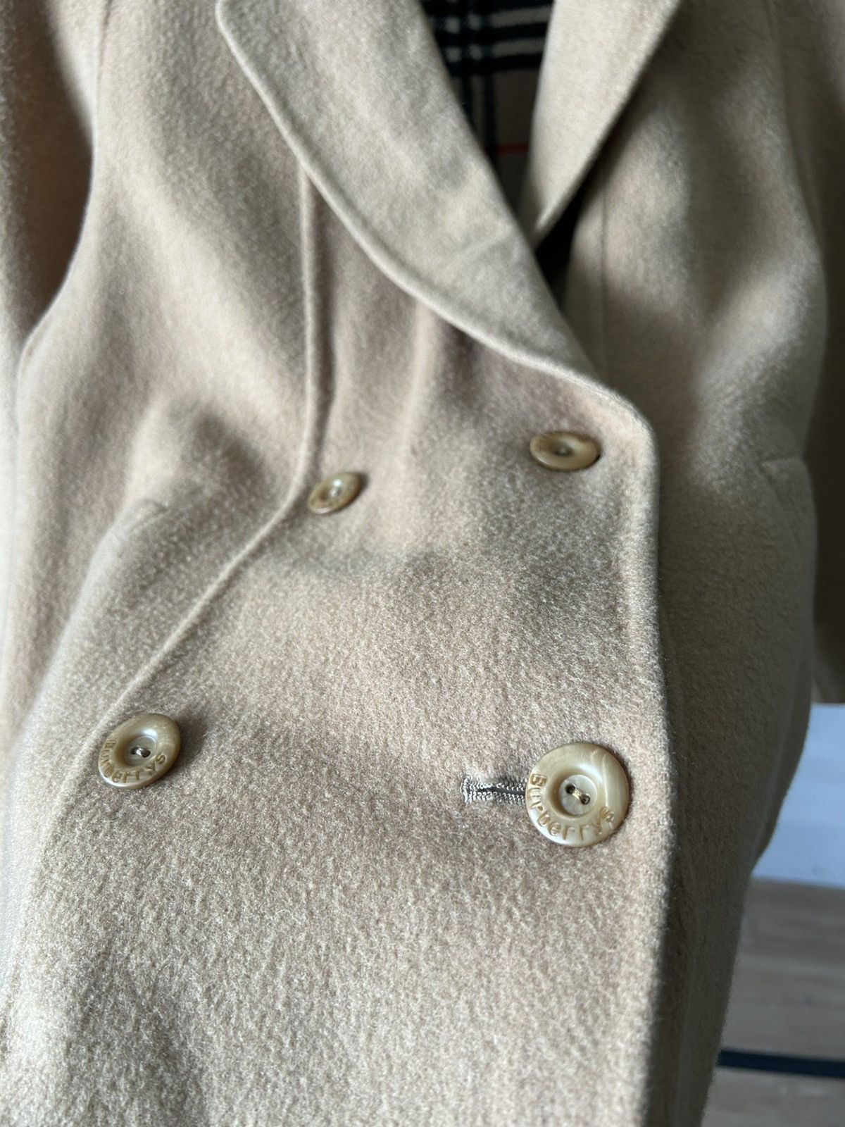 Burberry Burberry NovaCheck Wool Coat Size US L / EU 52-54 / 3 - 7 Thumbnail