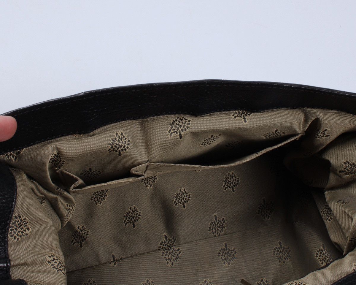 Designer × Mulberry MULBERRY Alexa Leather Black Handle Shoulder Bag 390207 Size ONE SIZE - 10 Thumbnail