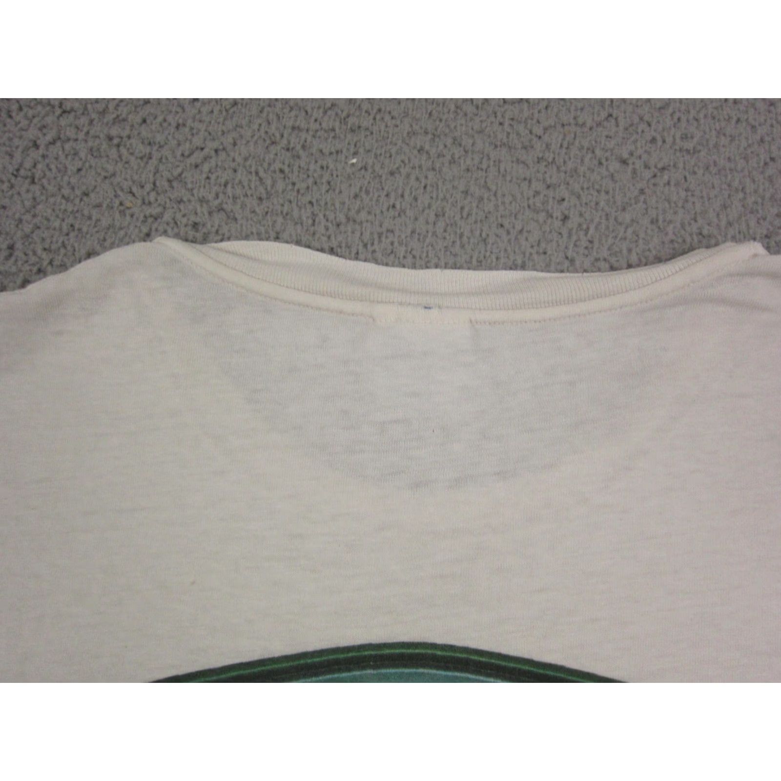John Deere Vintage John Deere Shirt Mens 2XL White Cotton Jersey Crew Neck Short Sleeve Logo T-Shirt 70s 80s 90s Classic Farm Tractor Size US XXL / EU 58 / 5 - 4 Thumbnail