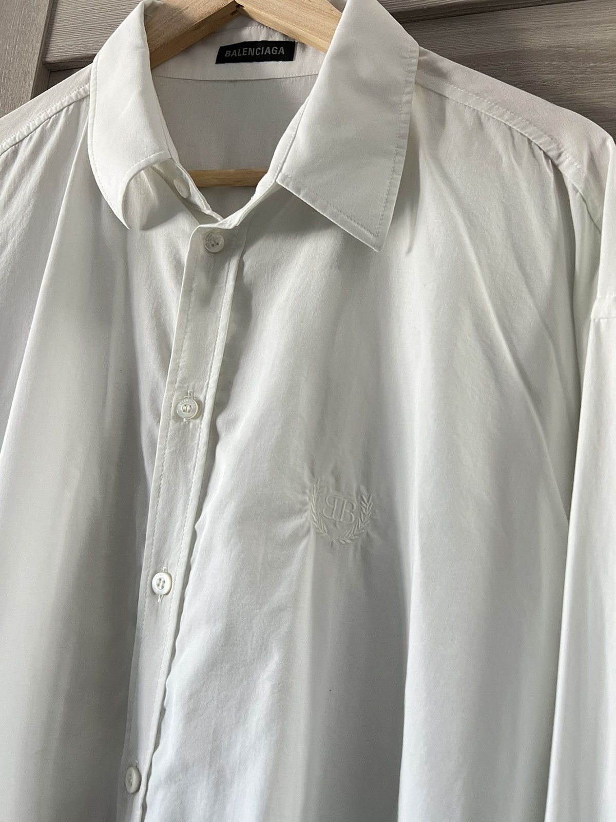 Balenciaga Balenciaga Shirt White Size US L / EU 52-54 / 3 - 3 Thumbnail