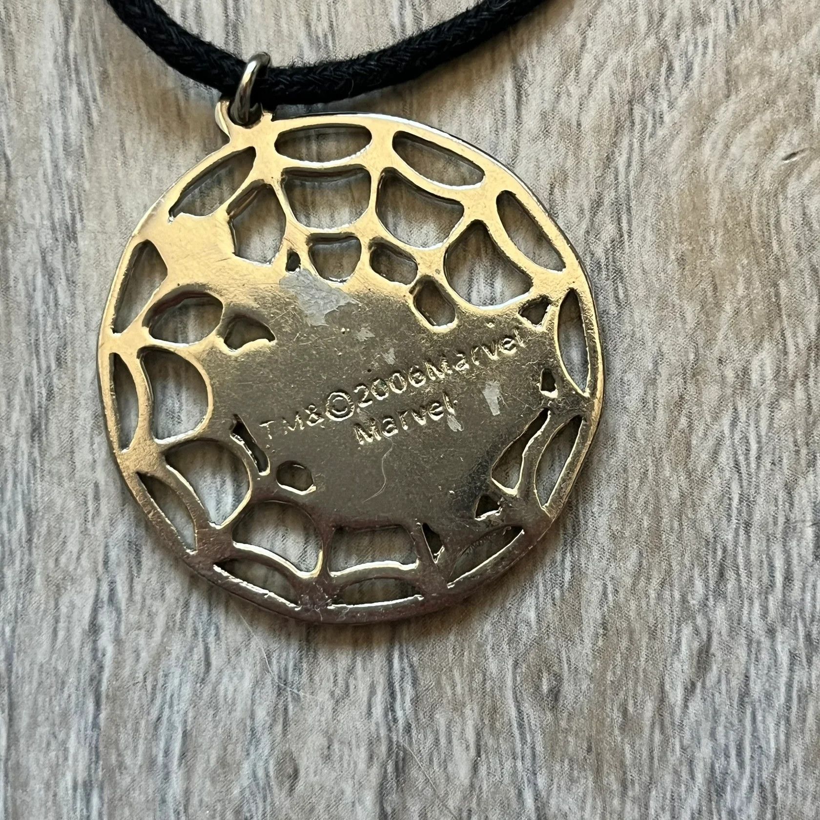 Marvel Comics Spider-Man 2006 Web Silver Necklace Size ONE SIZE - 5 Thumbnail