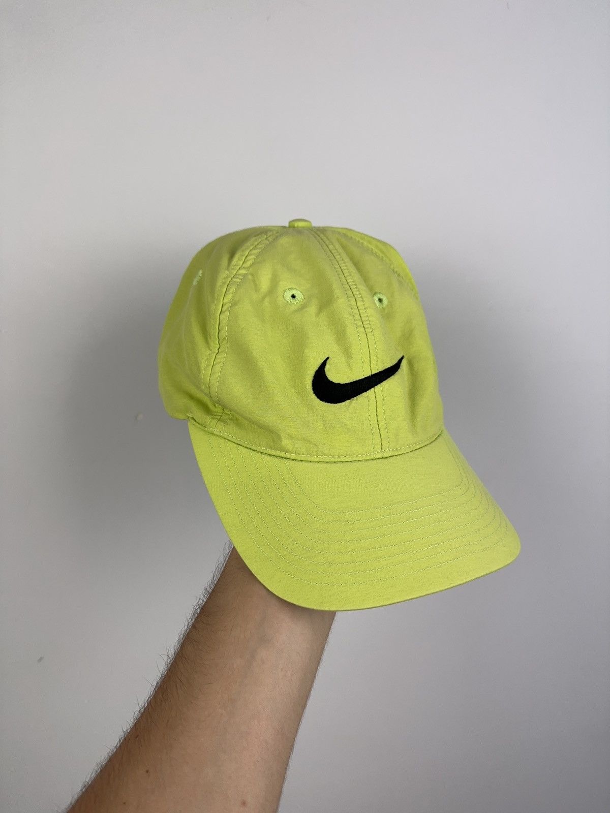 Nike × Vintage Vintage 90’s Nike Swoosh Y2K Cap Size ONE SIZE - 1 Thumbnail