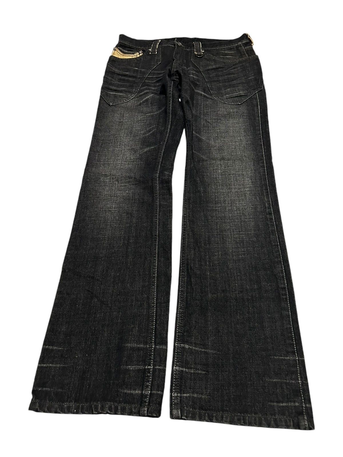 If Six Was Nine × Le Grande Bleu (L.G.B.) × Nicole Club Nicole Club For Men Rare Japanese Punk Style Denim 🎌☠️☠️ Size US 31 - 5 Thumbnail