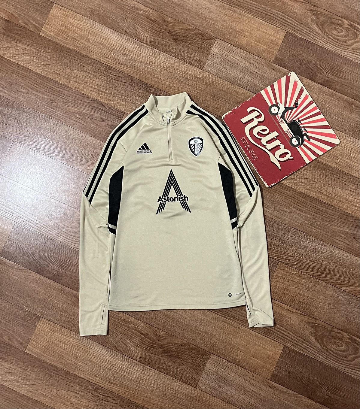 Adidas Adidas Leeds United Astonish 2021/2022 Top Training Shirt Size US S / EU 44-46 / 1 - 1 Thumbnail