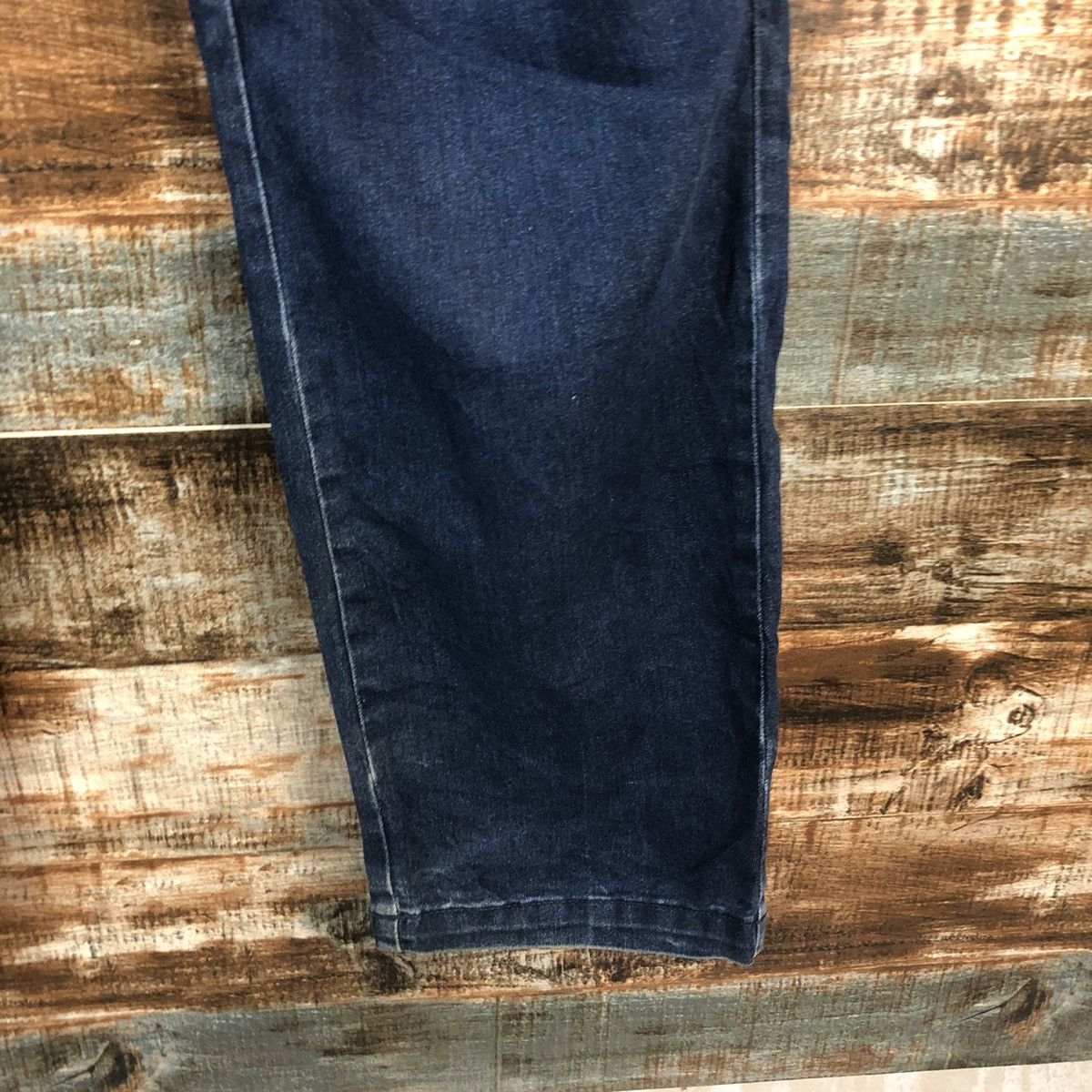 Japanese Brand Field Core Blue Distressed Denim Pants #A2115 Size US 35 - 12 Thumbnail