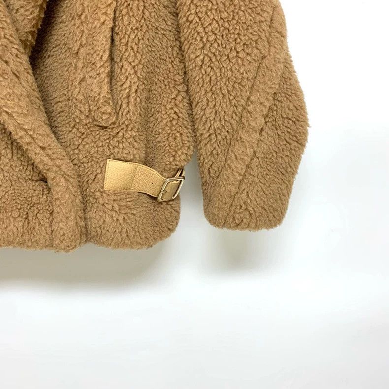 Max Mara Max Mara Camel Teddy Jacket Size S / US 4 / IT 40 - 6 Thumbnail