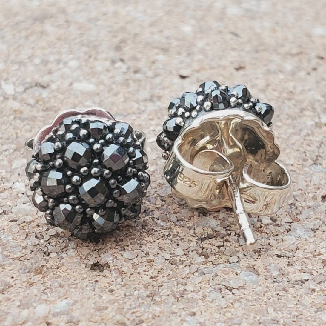 David Yurman David Yurman Hematite Osetra Stud Sterling Silver Earrings Size ONE SIZE - 5 Thumbnail