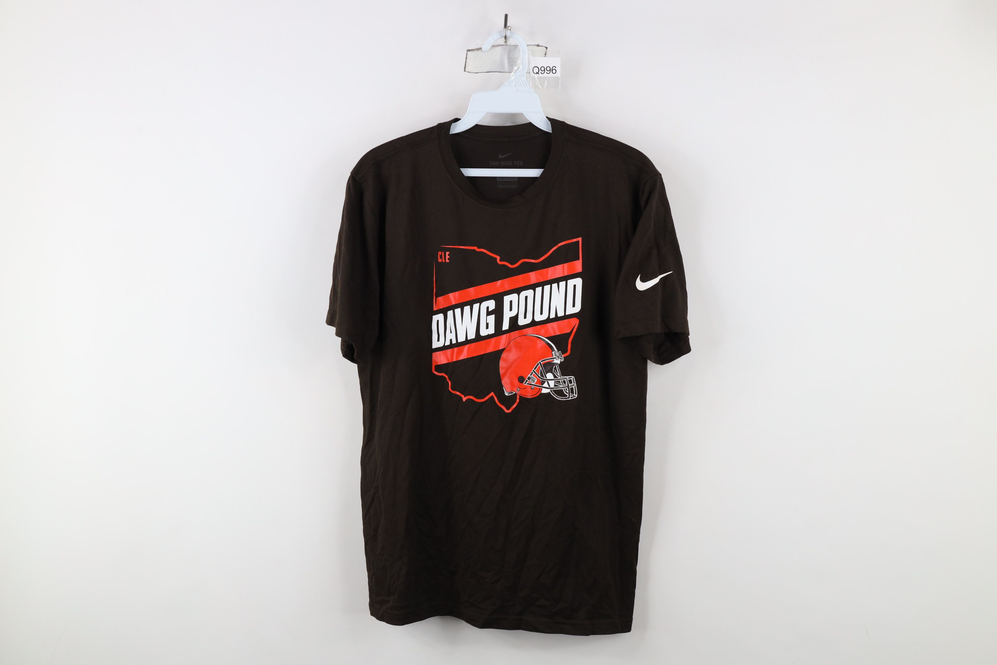 Nike × Vintage Nike Cleveland Browns Football Short Sleeve T-Shirt Brown Size US M / EU 48-50 / 2 - 1 Thumbnail