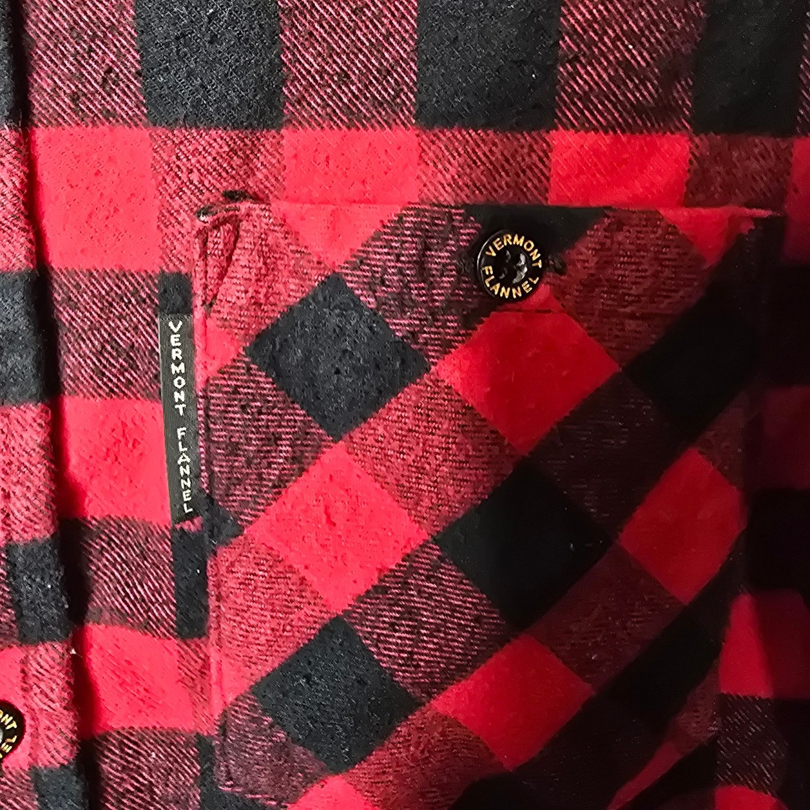 The Vermont Flannel Company The Vermont Flannel Co Red Black Buffalo Plaid Shirt Small Size US S / EU 44-46 / 1 - 6 Thumbnail