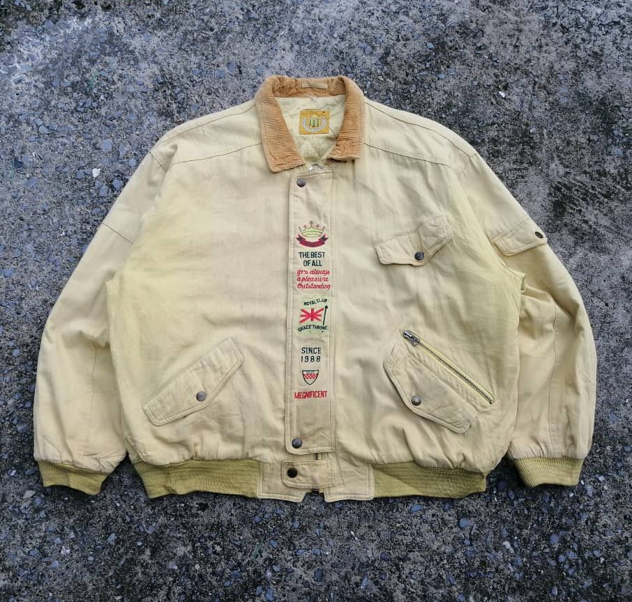 Designer × Vintage Royal Club Grace Throne Basicmind Jacket Size US L / EU 52-54 / 3 - 2 Thumbnail