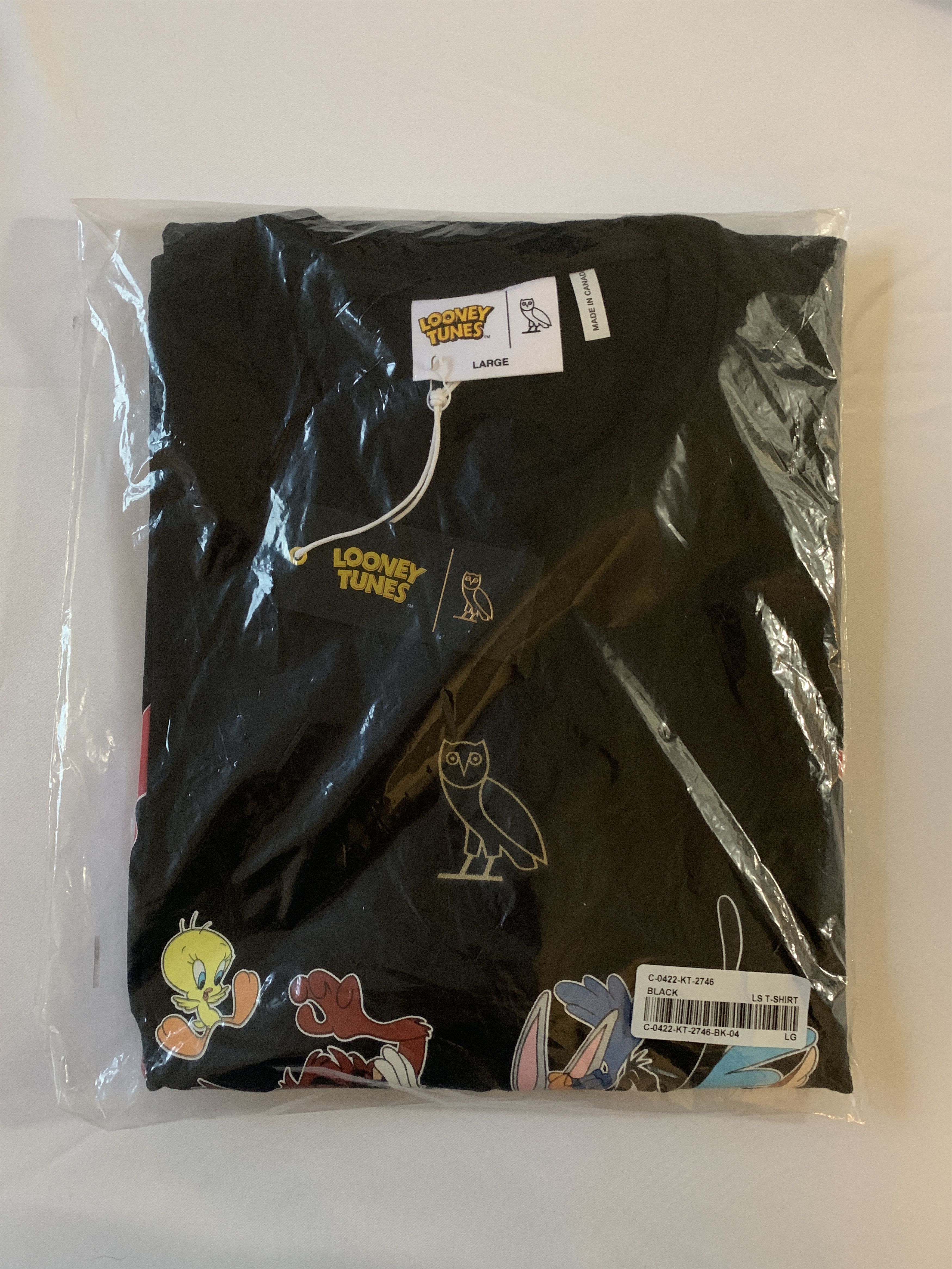 Drake OVO x Looney Tunes Longsleeve T-Shirt Size US L / EU 52-54 / 3 - 2 Thumbnail