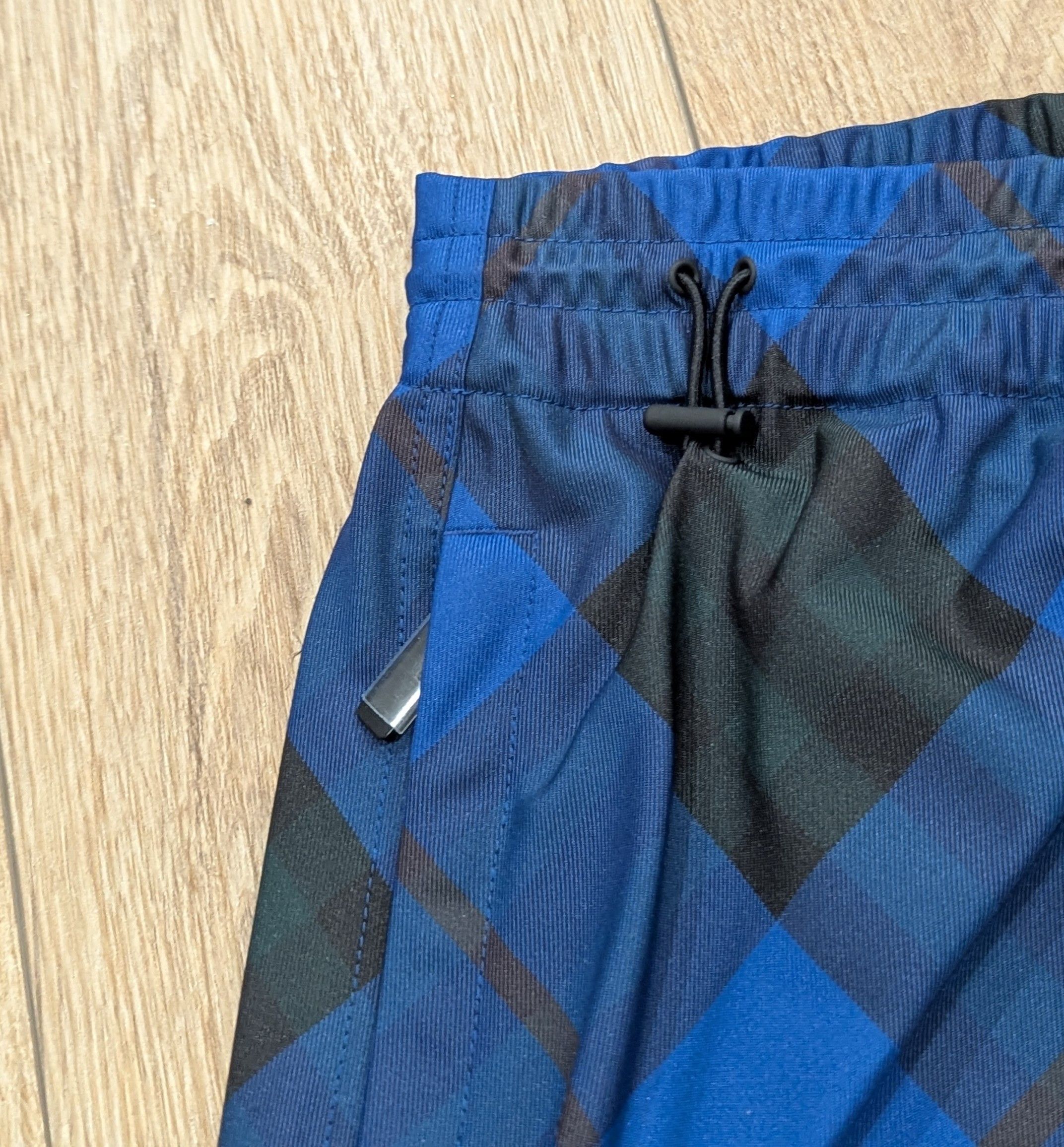 Burberry Burberry Wool Checkered Trousers Pants Blue Large Size US 34 / EU 50 - 3 Thumbnail