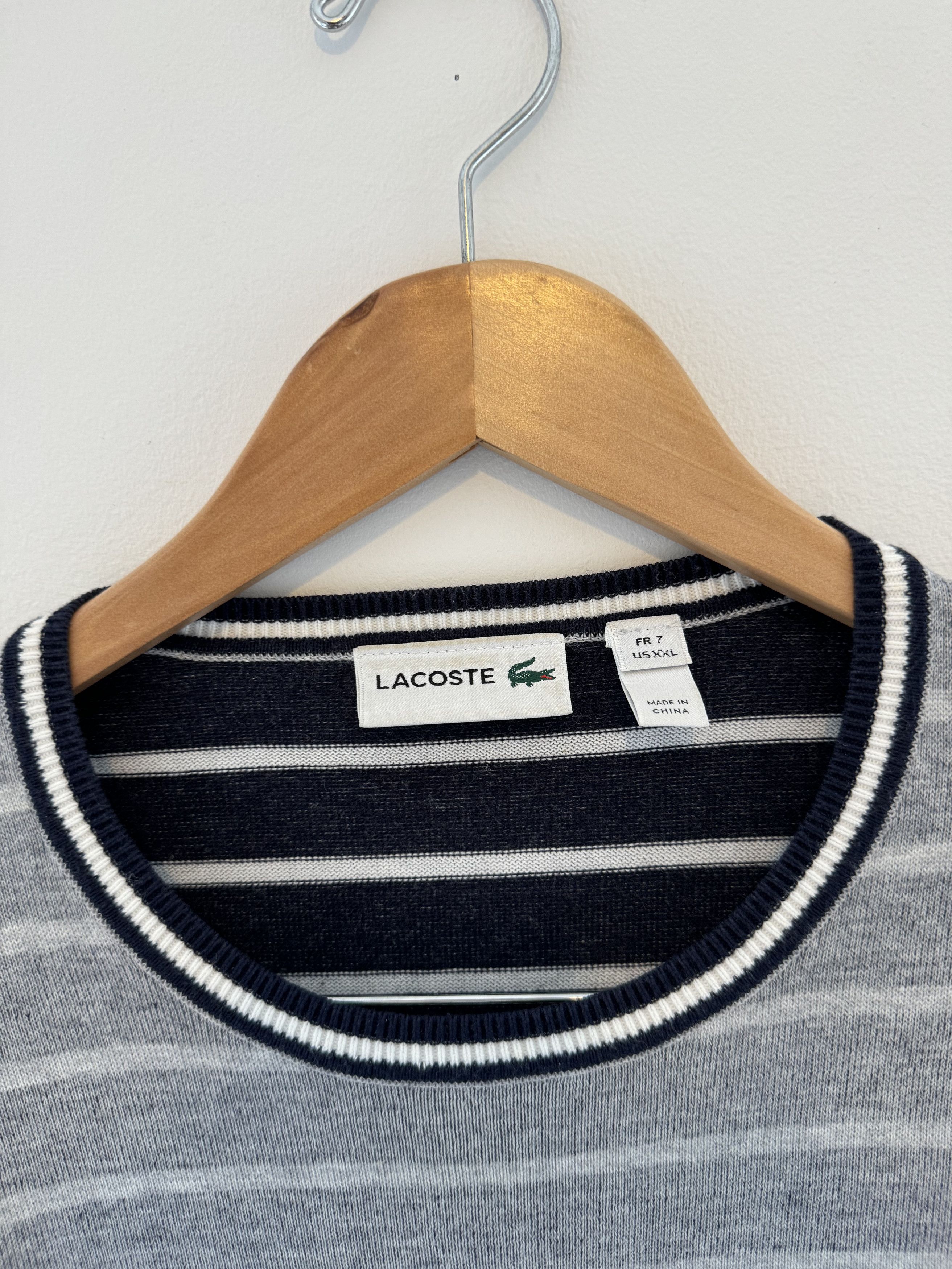 Lacoste Lacoste Sweater - Vintage Size US XXL / EU 58 / 5 - 3 Thumbnail