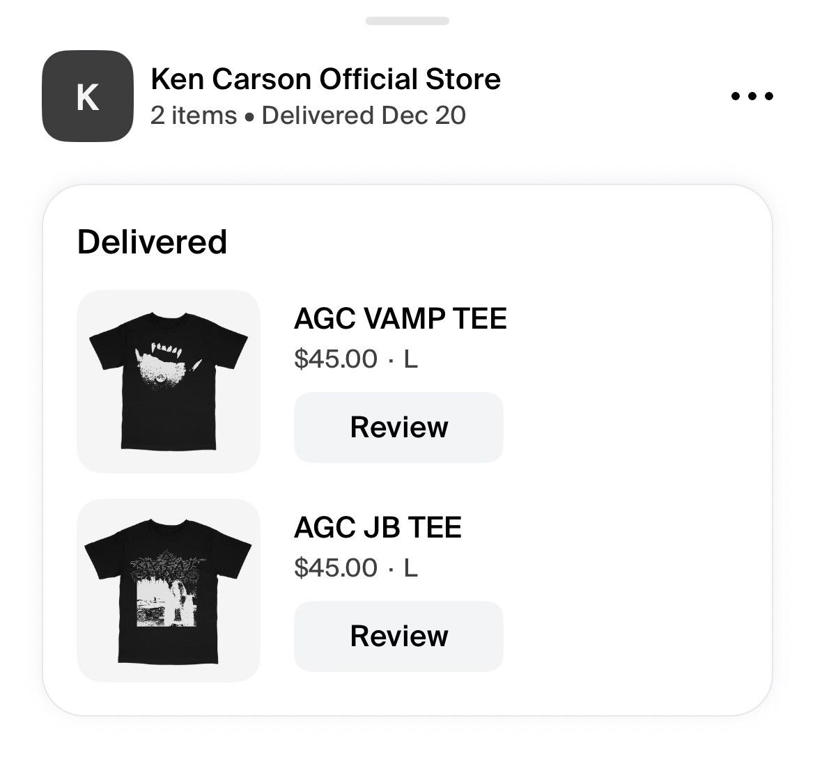 Destroy Lonely × Ken Carson Ken Carson AGC Jennifers Body Tee Size US L / EU 52-54 / 3 - 4 Thumbnail