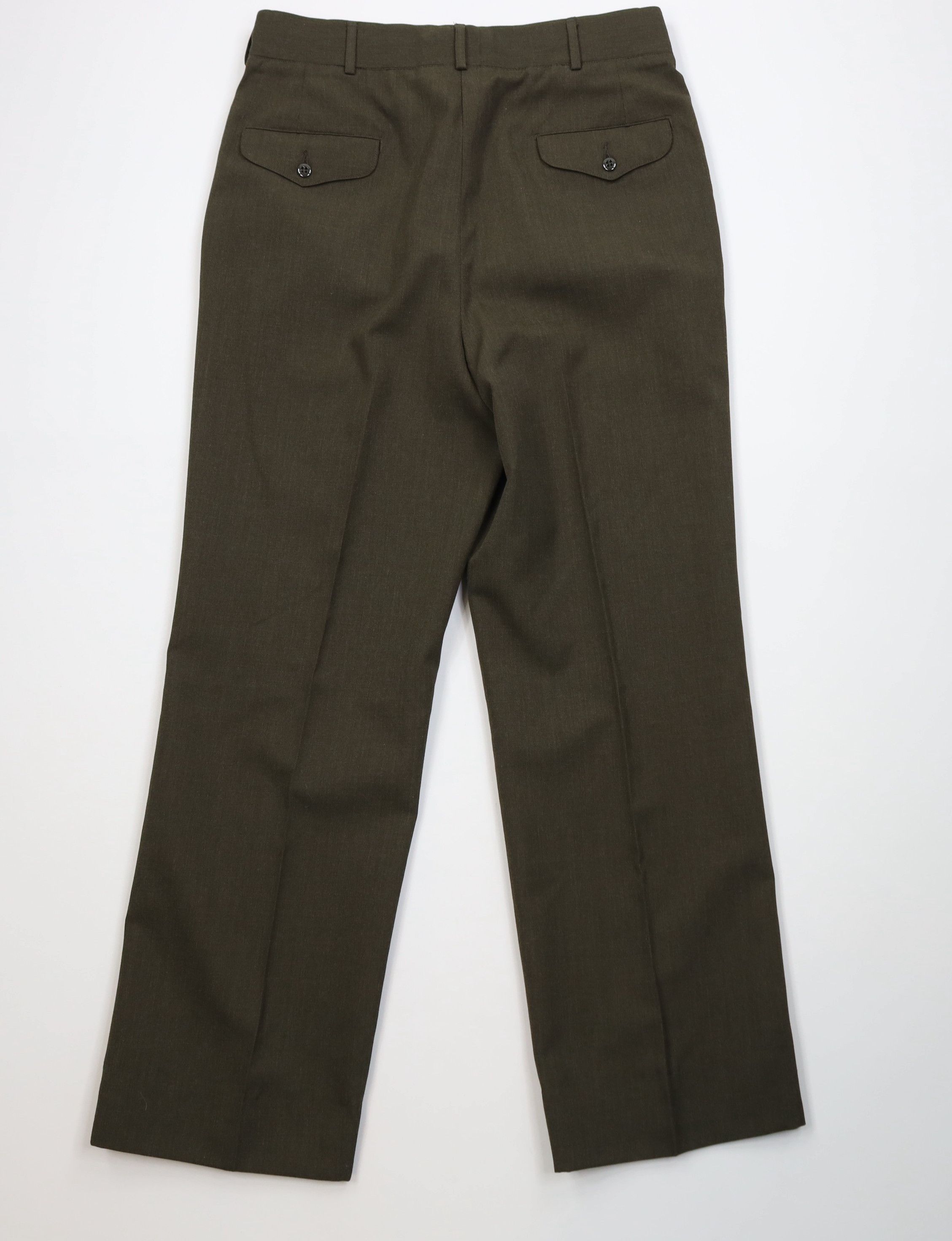 Vintage Vintage 90s USGI Marines Green Shade 2212 Wide Leg Pants USA Size US 34 / EU 50 - 9 Thumbnail