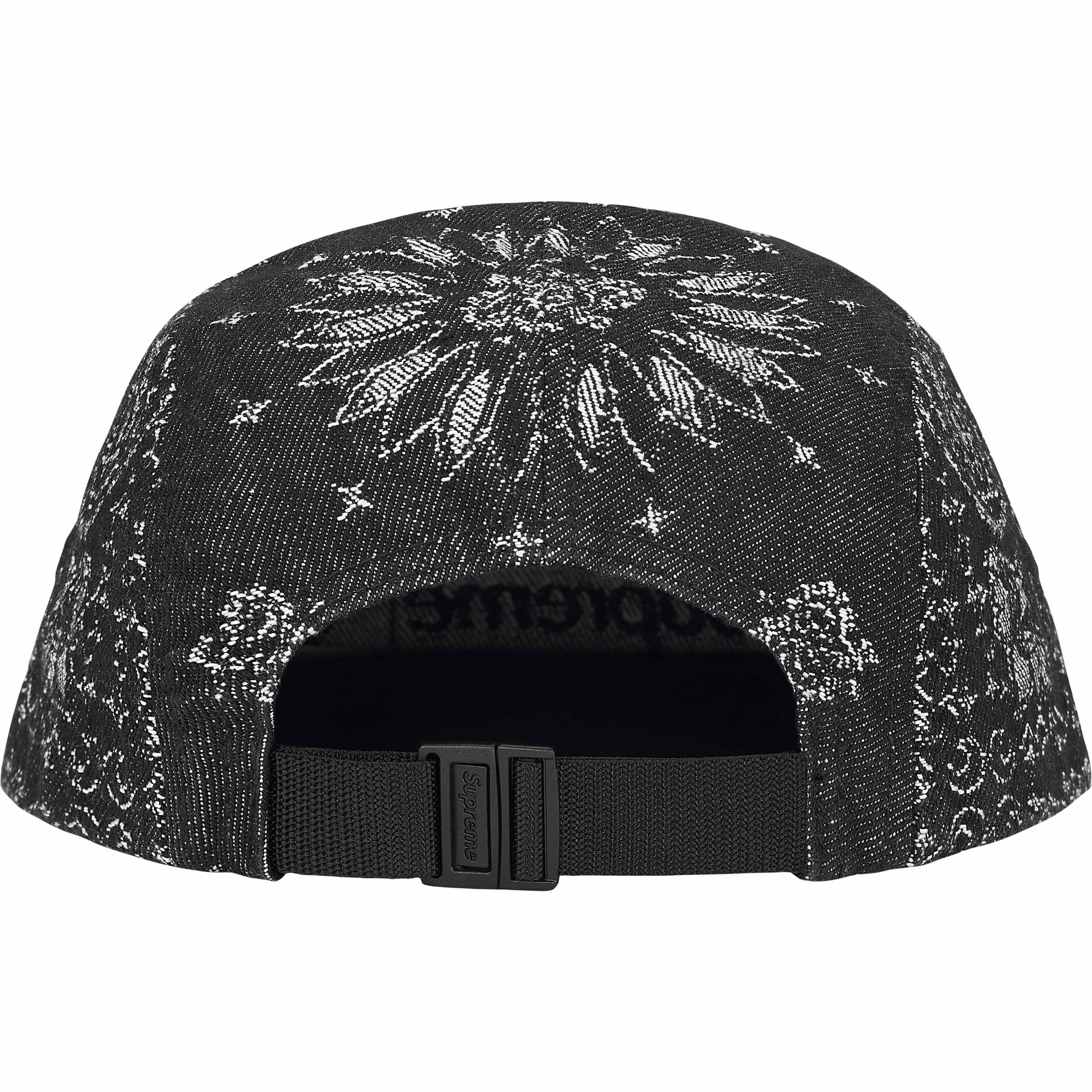 Supreme Supreme Bandana Jacquard Denim Camp Cap Size ONE SIZE - 2 Thumbnail