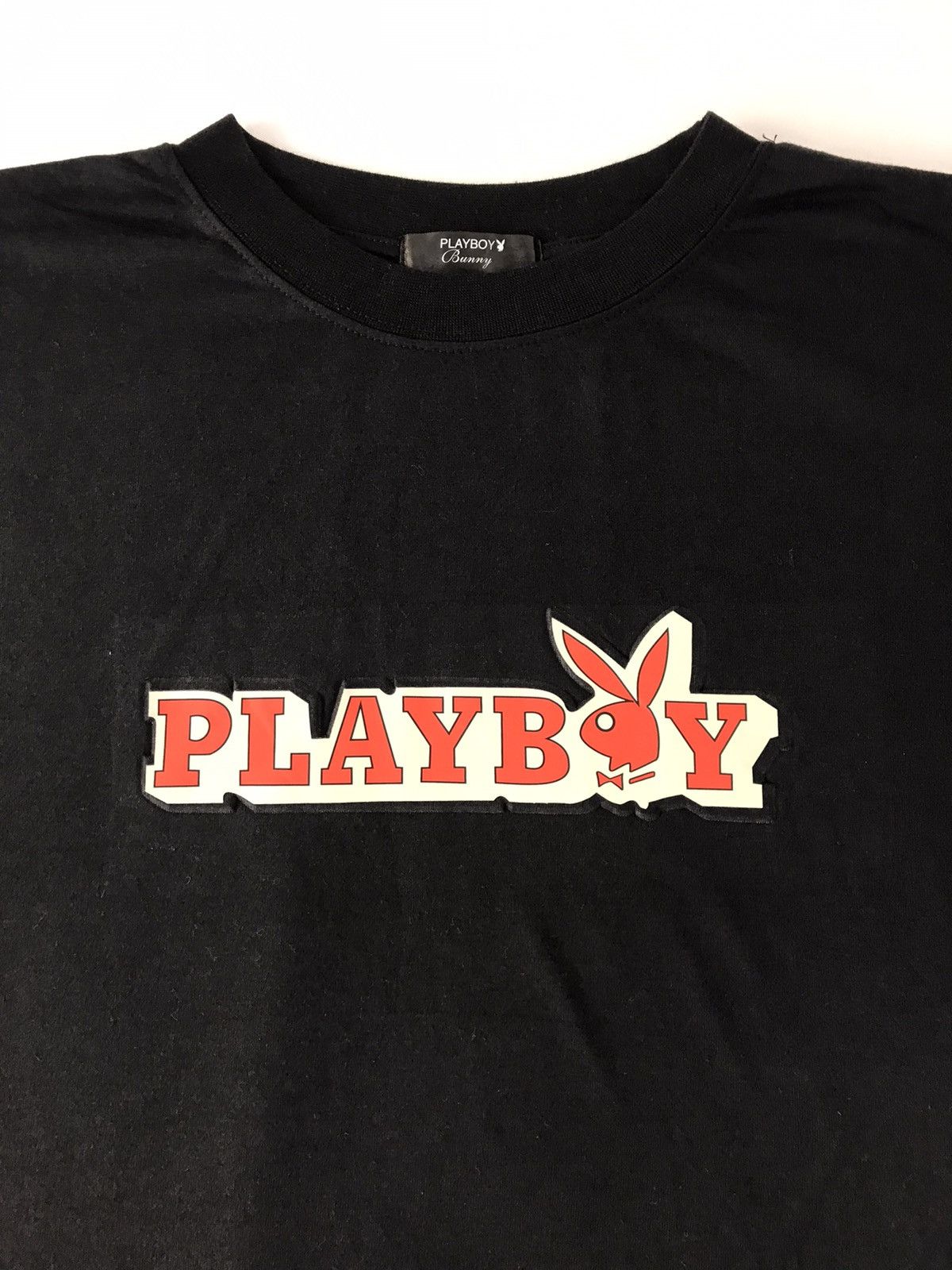 Playboy Playboy Bunny Quotes Spell Out Logo Printed Tee Size US L / EU 52-54 / 3 - 4 Thumbnail
