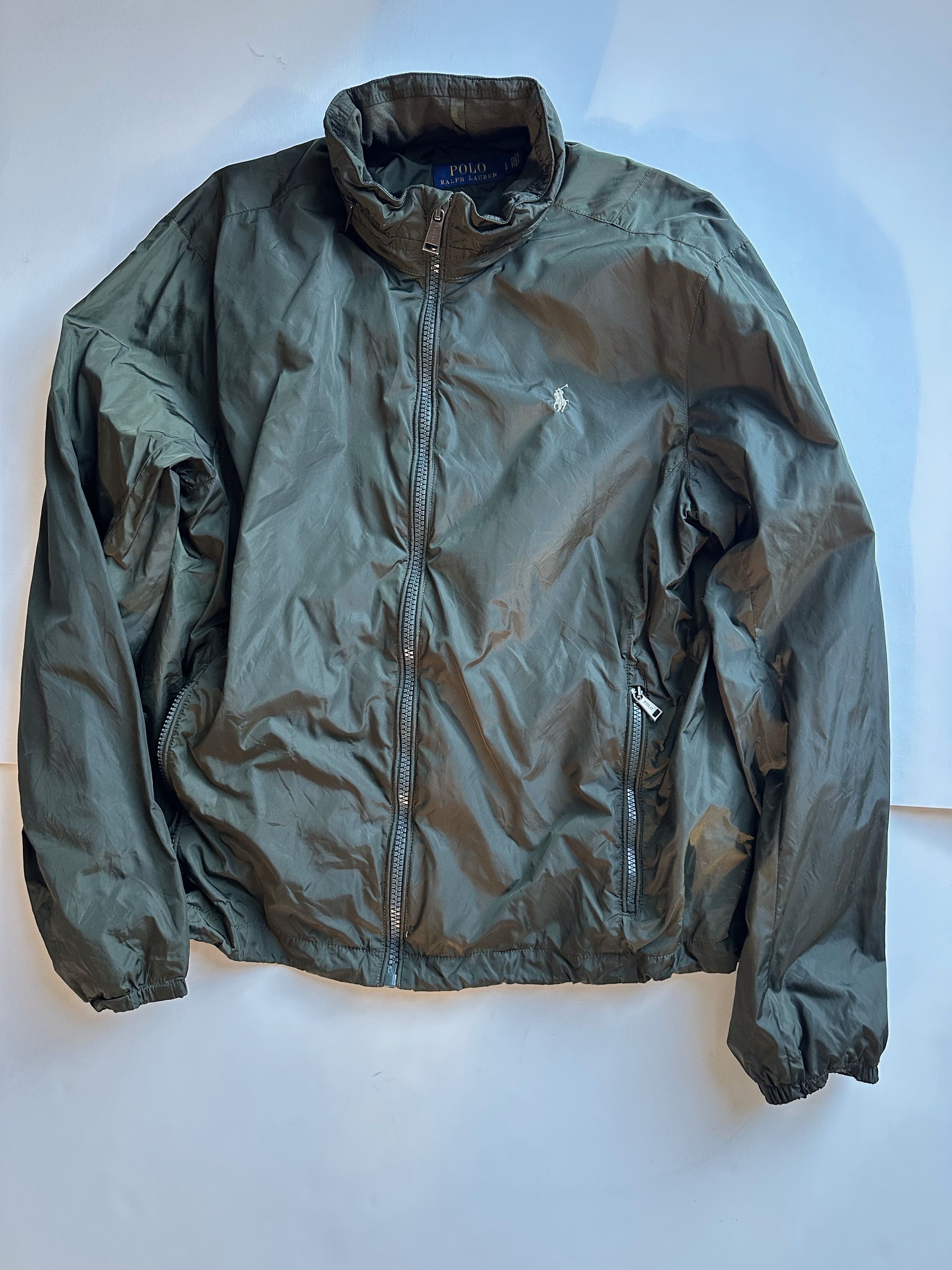 Polo Ralph Lauren Polo Ralph Lauren Hooded Windbreaker - Olive - L (NWOT) Size US L / EU 52-54 / 3 - 1 Thumbnail