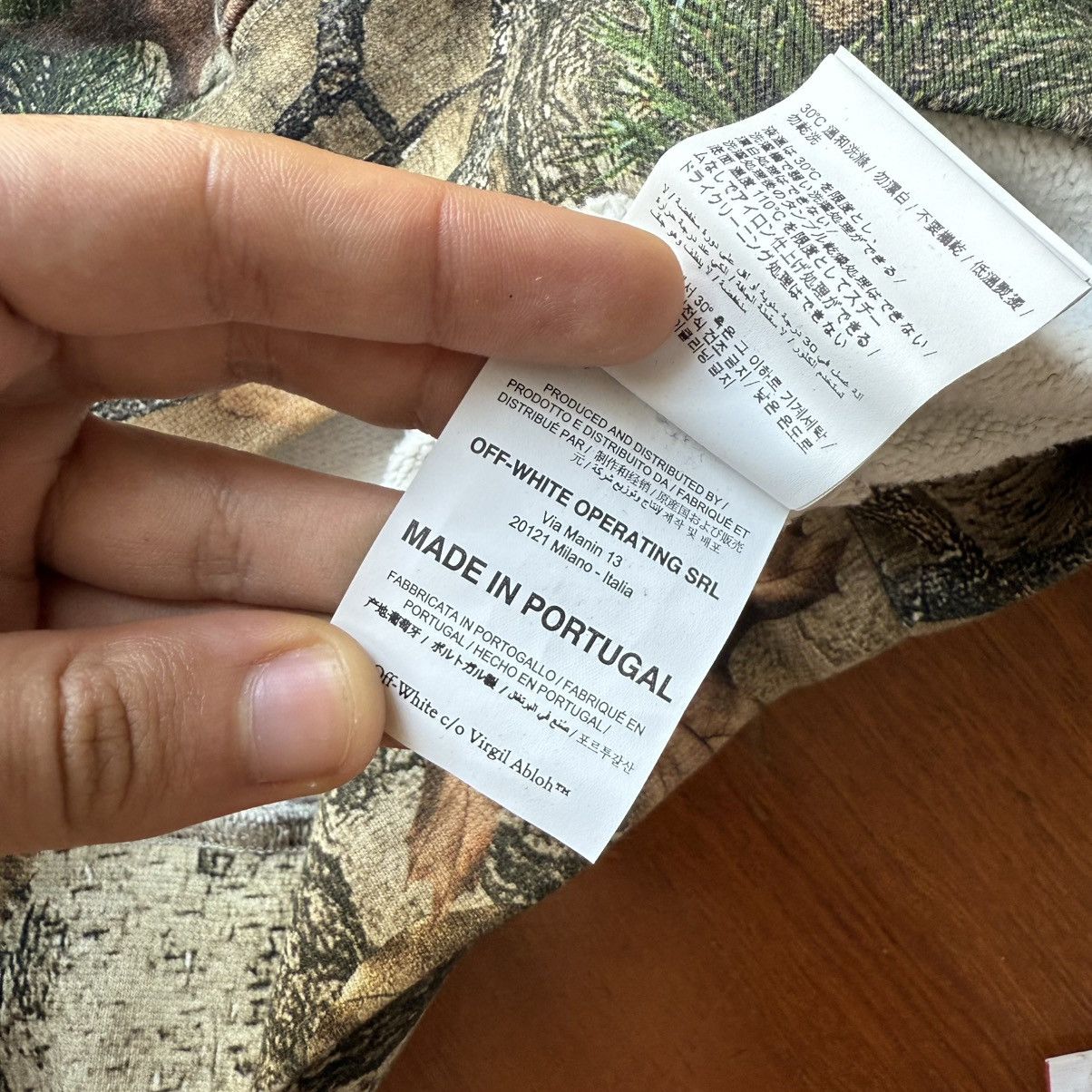 Off-White Off-White sample realtree cammo boxy fit hoodie size M Size US M / EU 48-50 / 2 - 7 Thumbnail