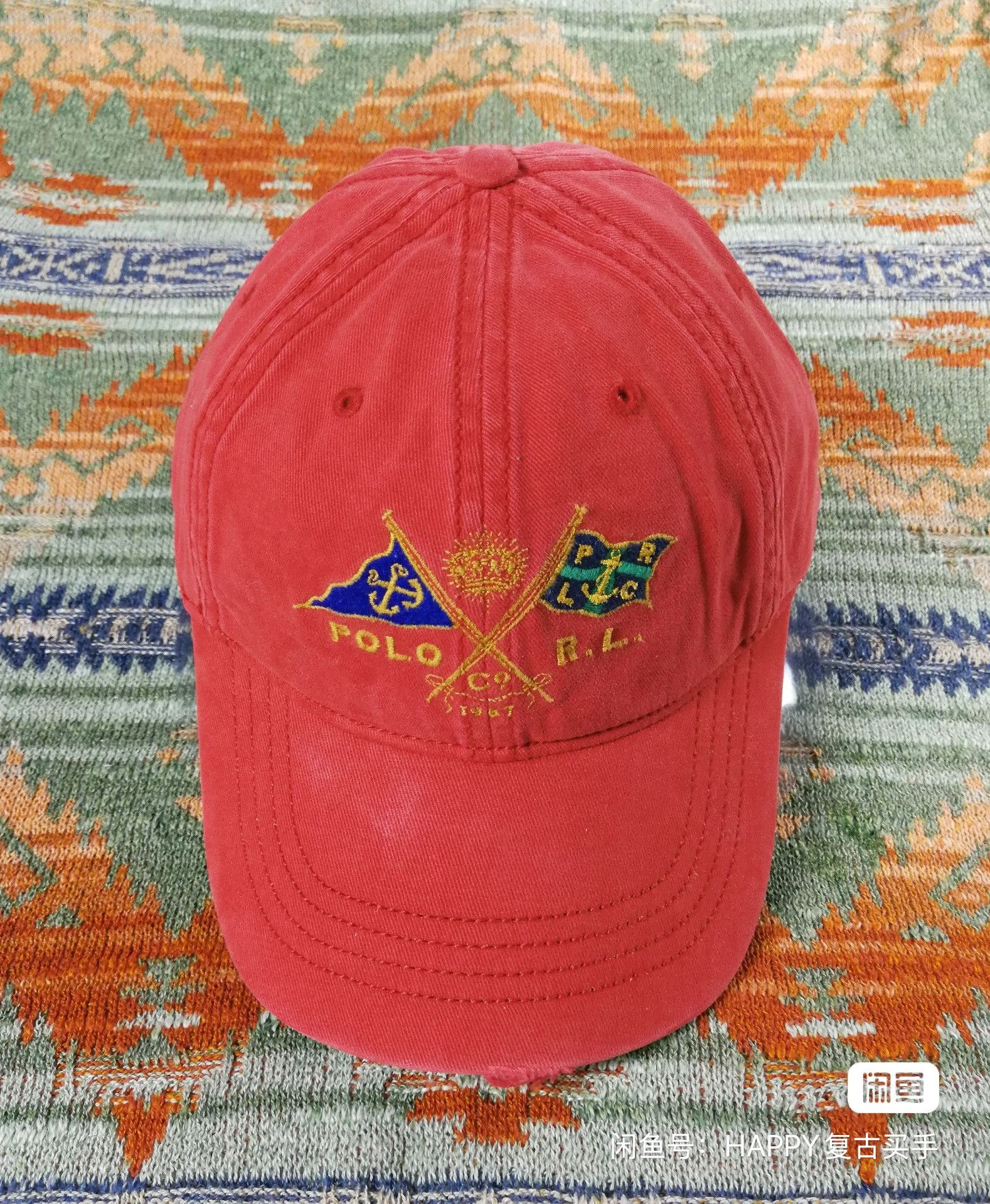 Polo Ralph Lauren Polo Ralph Lauren Leather Baseball Cap Baseball Hat Size ONE SIZE - 1 Thumbnail
