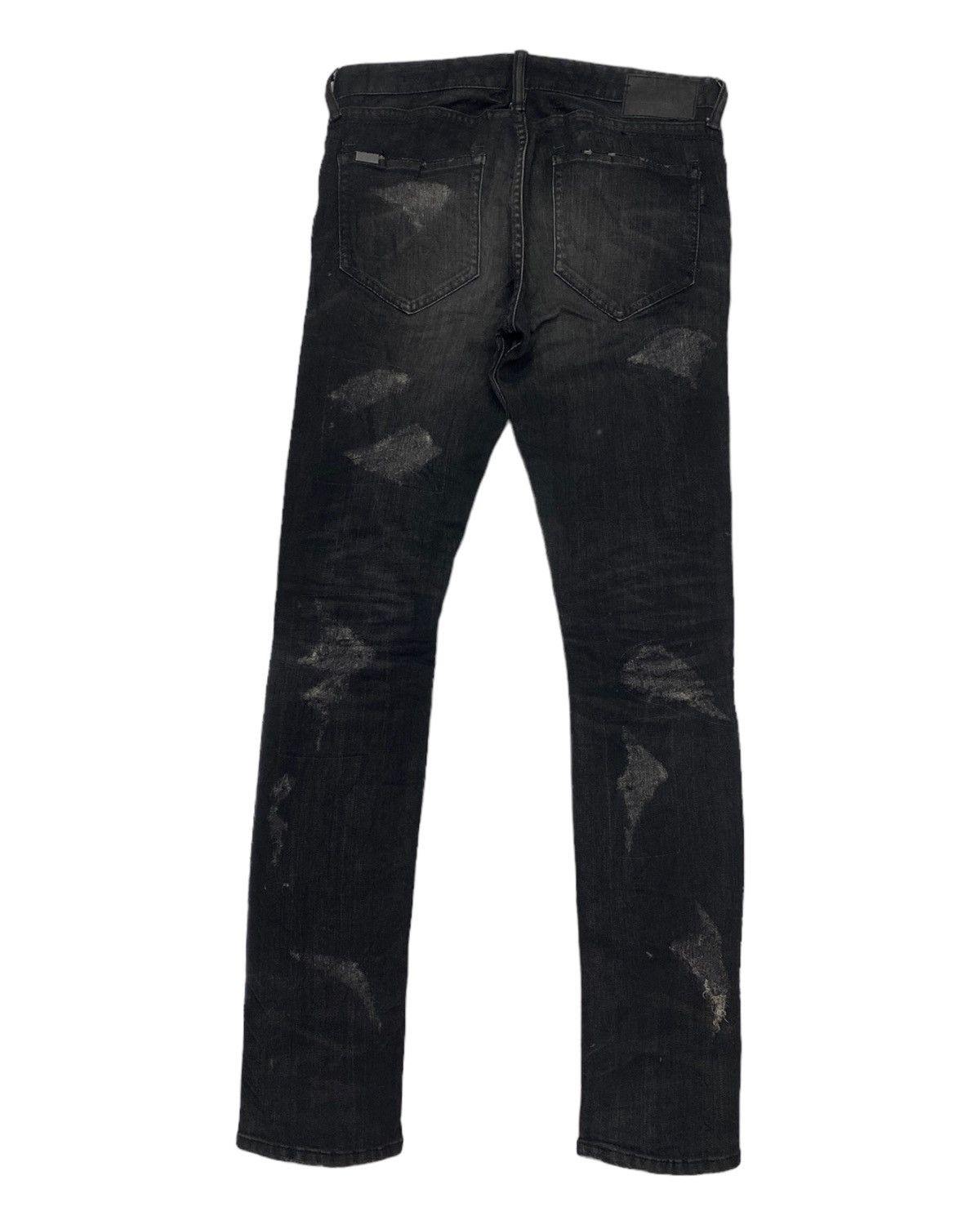 CIVARIZE CIVARIZE RARE DISTRESSED PUNK BLACK DENIM UNDERCOVER STYLE Size US 28 / EU 44 - 3 Thumbnail