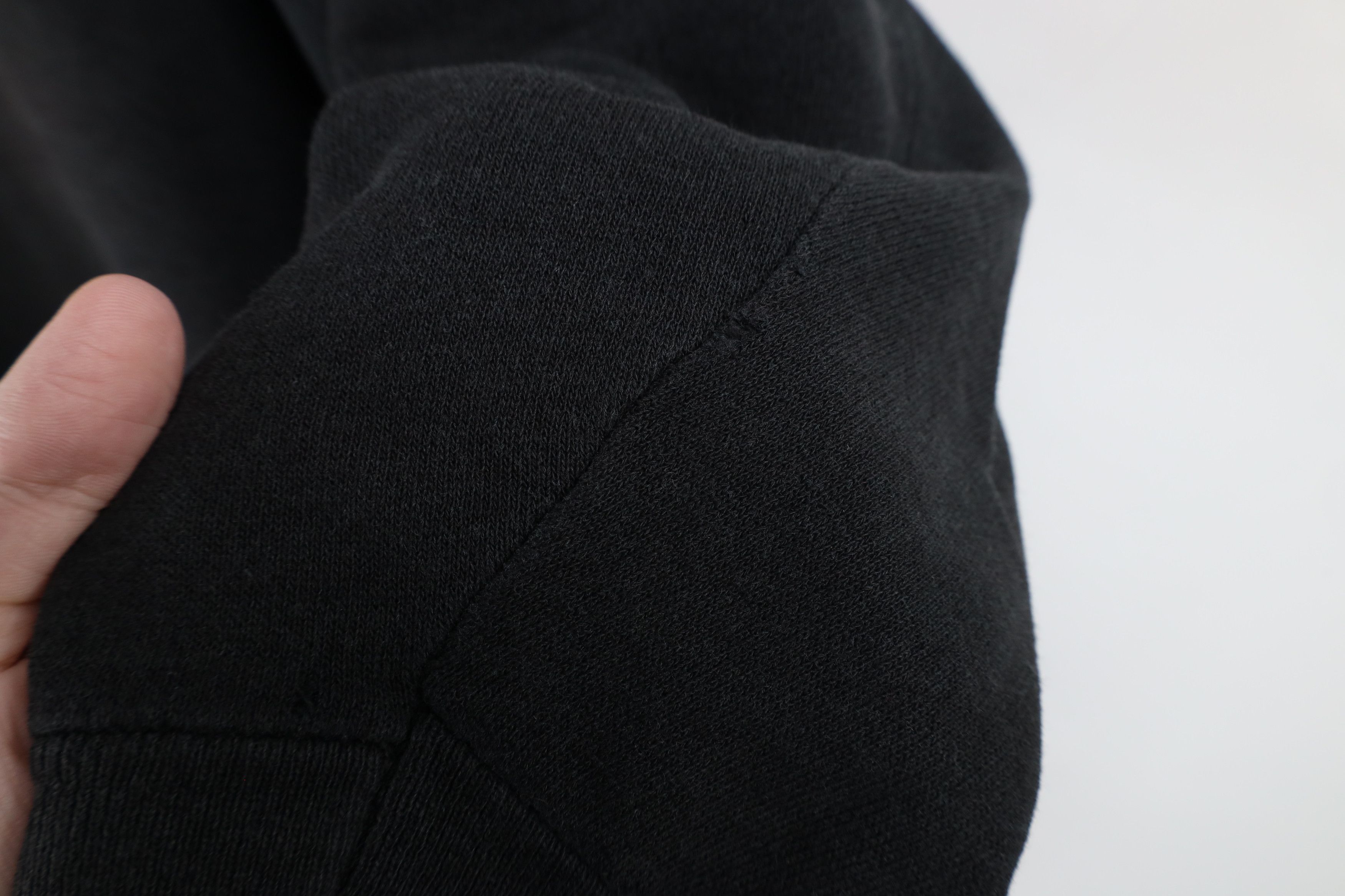 Vintage Vintage 80s 90s Streetwear Boxy Fit Sweatshirt Black USA Size XXL / US 16-18 / IT 52-54 - 8 Thumbnail