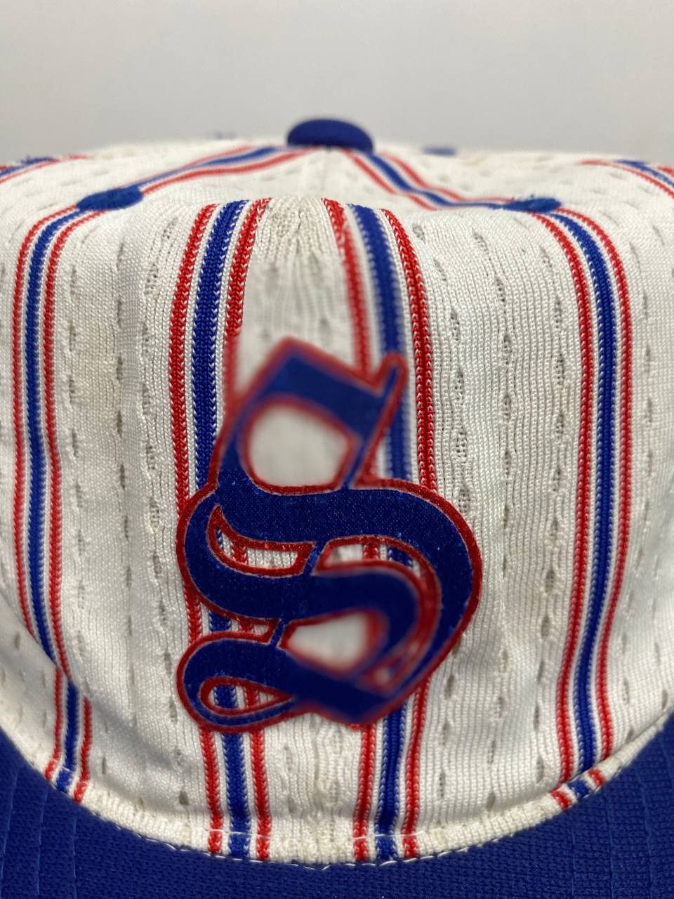 Descente × Japanese Brand × Vintage vintage descente pinstriped snapback cap nice design Size ONE SIZE - 2 Thumbnail