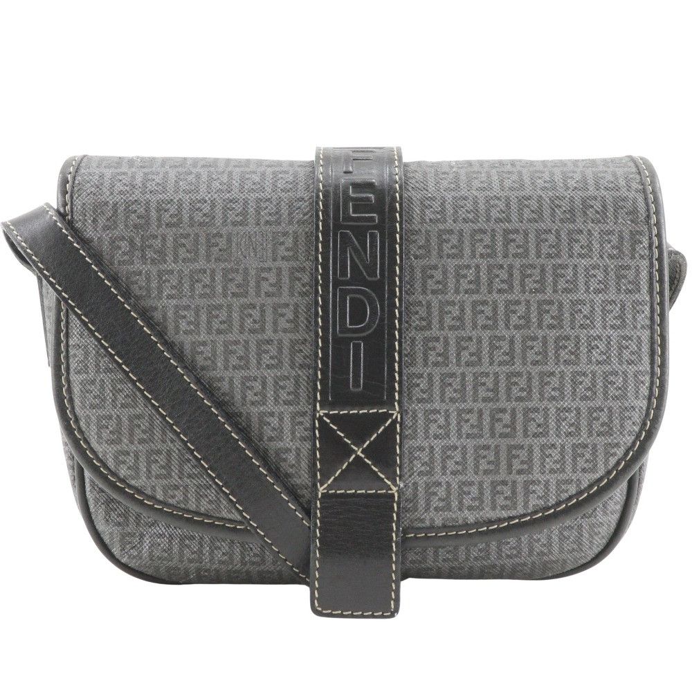 Fendi Fendi Fendi Zucchino PVC Shoulder Bag Plastic / Synthetic Crossbody Bag DUTY FREE for USA Size ONE SIZE - 1 Thumbnail