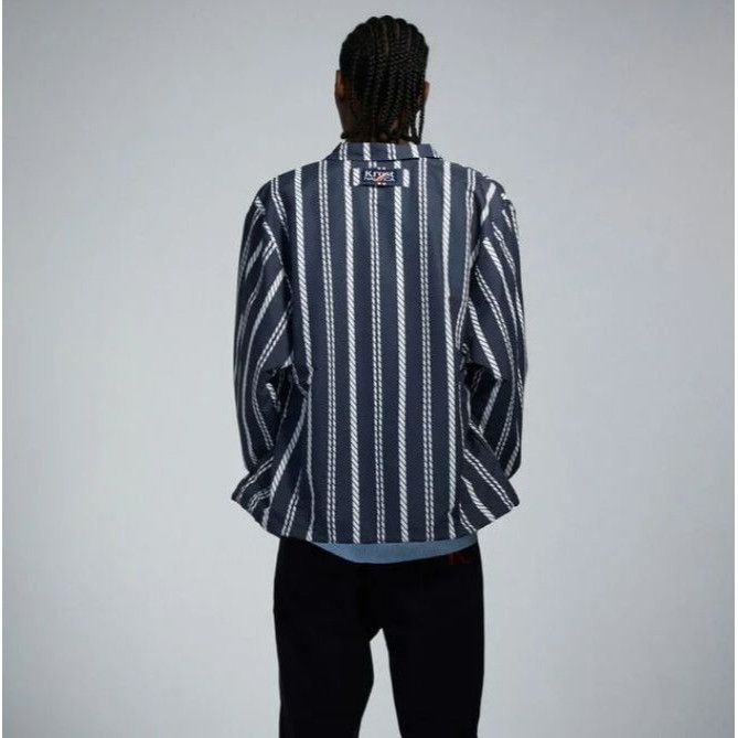 Nautica Krost x Nautica rope print Mens Windbreaker Jacket NWOT - S Size US XL / EU 56 / 4 - 2 Thumbnail