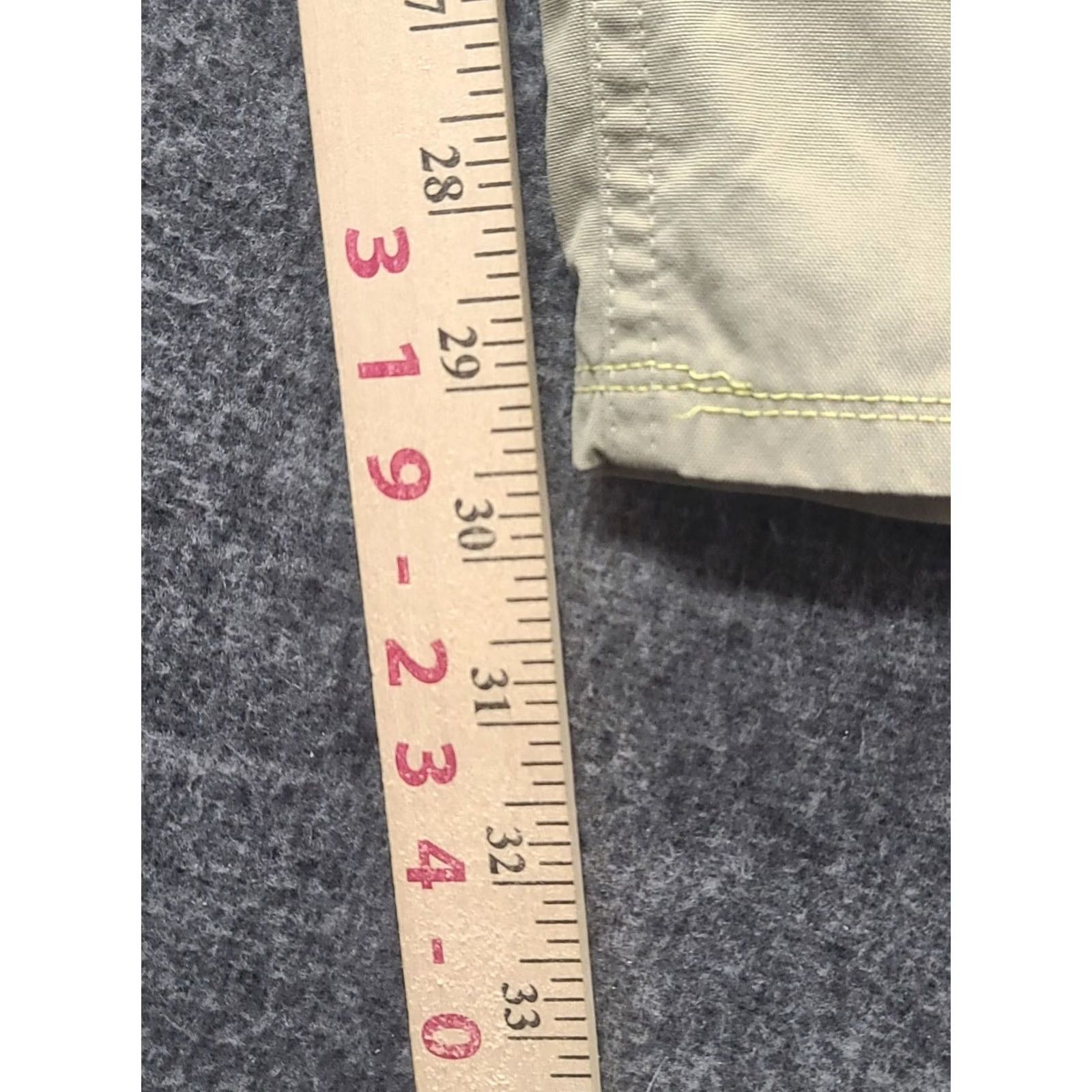 Vintage VINTAGE Duluth Pants Mens 38x30 Cargo Nylon Relaxed Fit Canvas Beige Pockets Logo USA 30 Inseam Straight Size US 38 / EU 54 - 5 Thumbnail